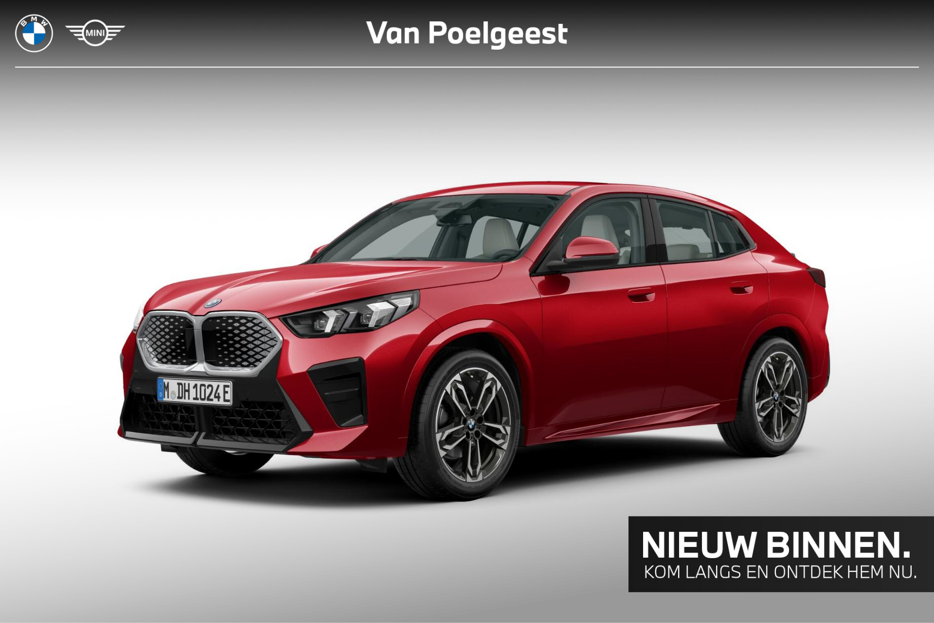 BMW Ix2 Edrive20 eDrive20 67 kWh M Sport Edition 2025 - voorkant