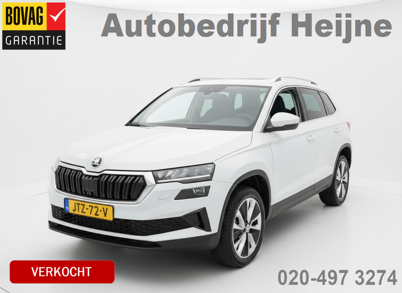 Skoda Karoq TSI 115PK SELECTION 2024 - voorkant