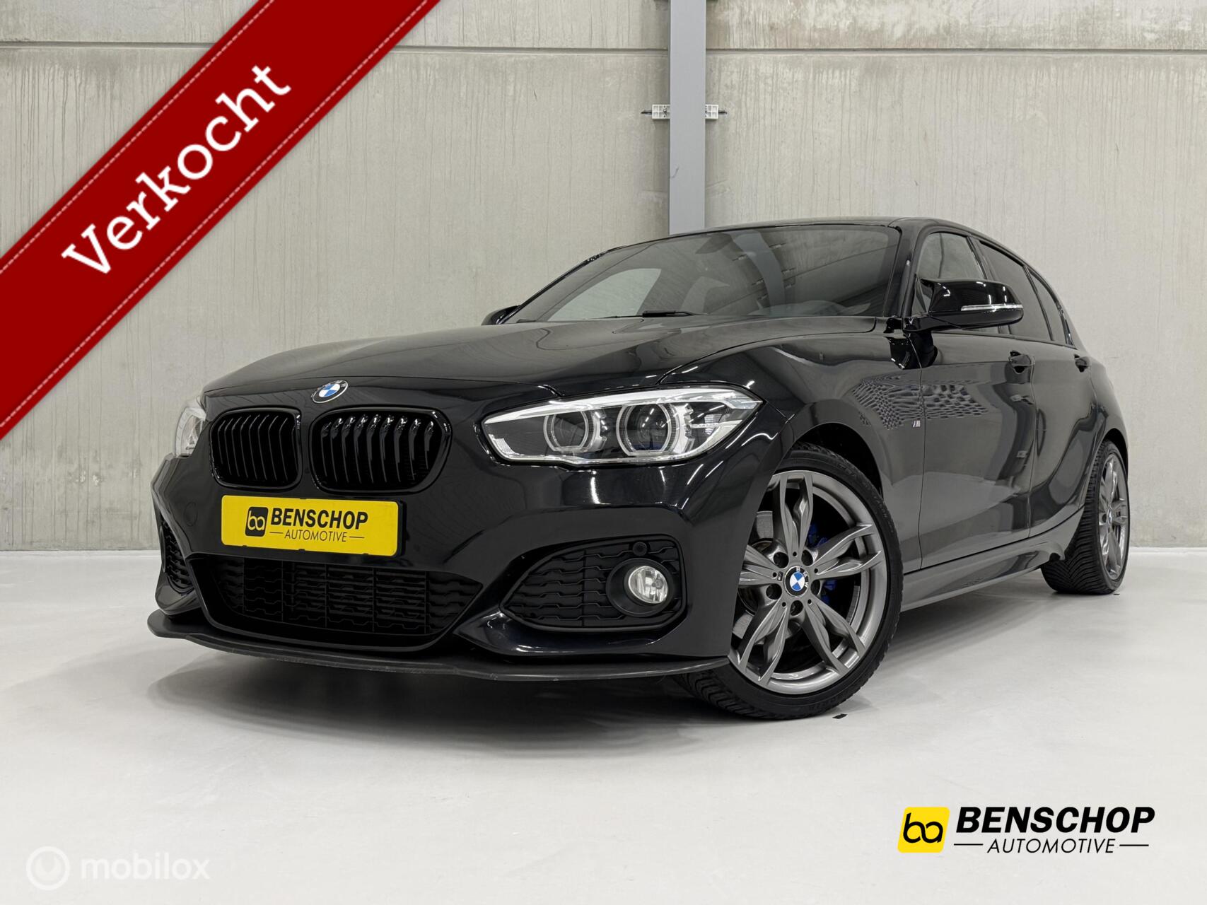 BMW 125i 125i M Sport uitlaat Navi Cruise Alcantara Stoelv LED PDC 18 inch 2015 - voorkant