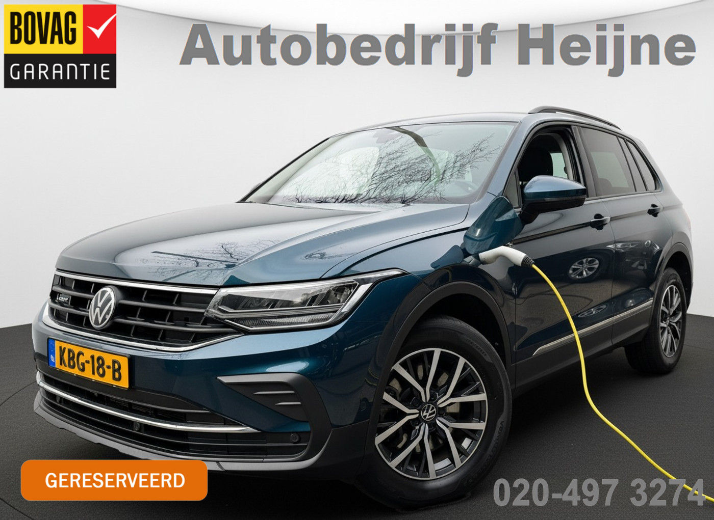 Volkswagen Tiguan E-HYBRID 245PK DSG LIFE 2022 - voorkant