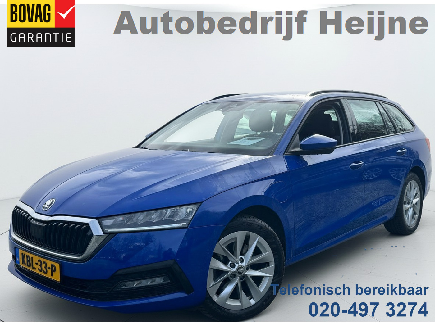 Skoda Octavia TSI iV 204PK PHEV BUSINESS EDITION 2023 - voorkant