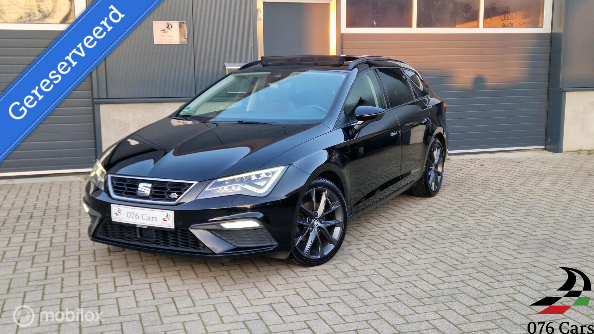 Seat Leon ST 1.5 TSI FR DSG PANO BEATS VIRTUAL VOL OPTIES 2019 - voorkant