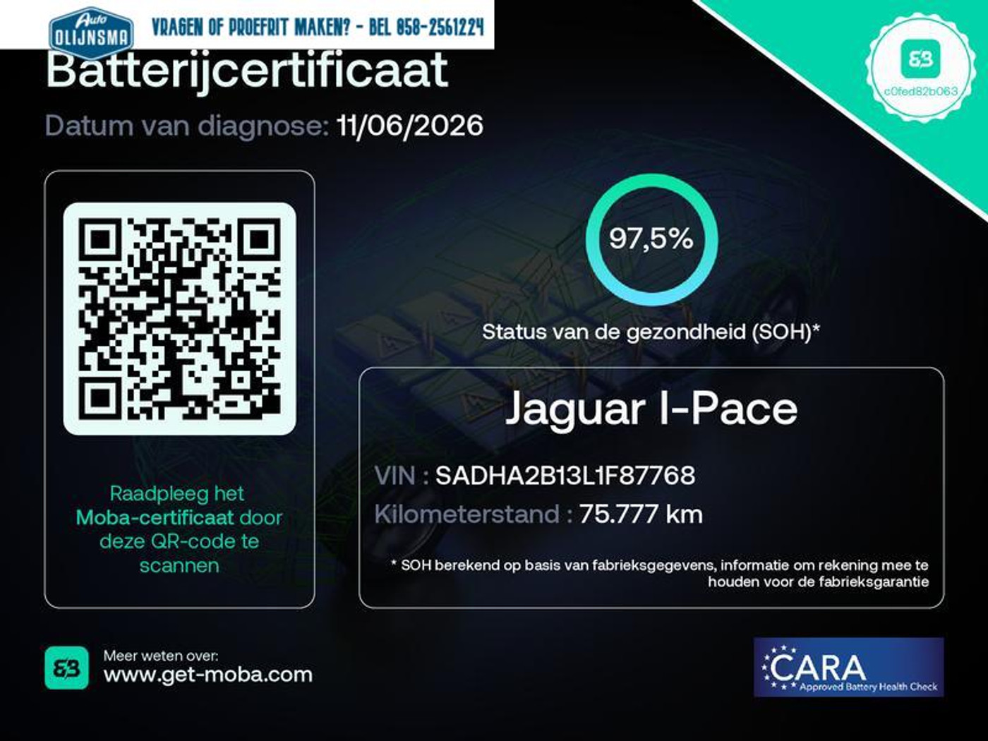 Foto van Jaguar Jaguar I-pace