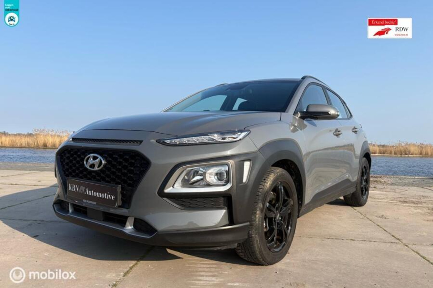 Hyundai Kona 1.6 T-GDI Trend177pk |Eerste eigenaar| Trekhaak 2019 - voorkant