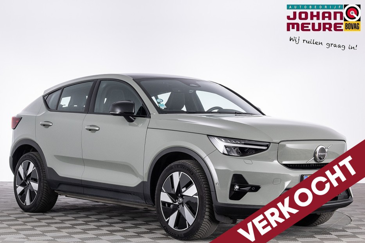 Volvo C40 Recharge Twin Ultimate AWD 82 kWh *SOH 95%* PANORAMADAK | harman/kardon | Half LEDER | 360 Camera . 2023 - voorkant