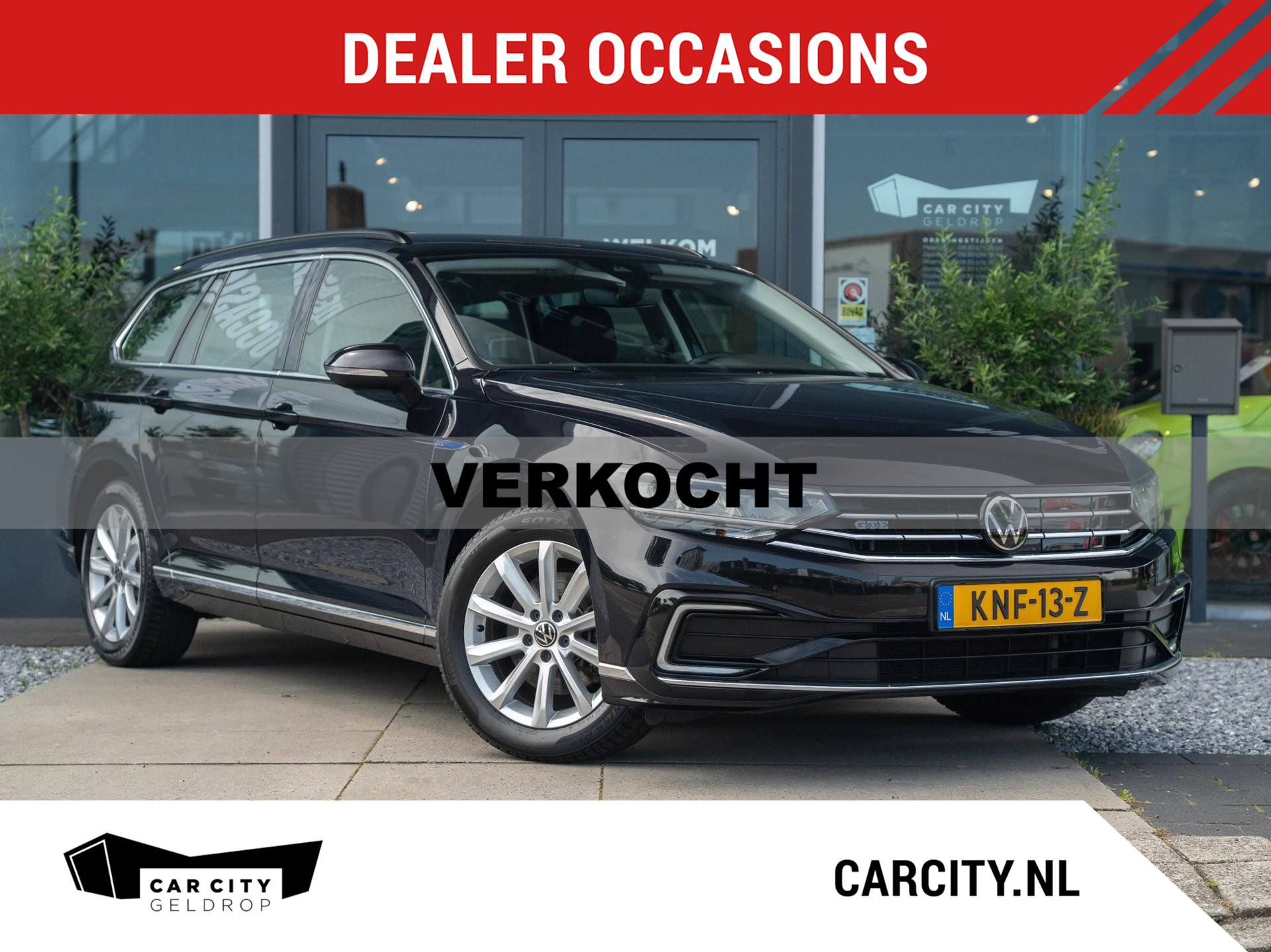 Volkswagen Passat Variant GTE 1.4 TSI eHybrid 218pk PHEV Business / Massage / Trekhaak / ACC 2021 - voorkant