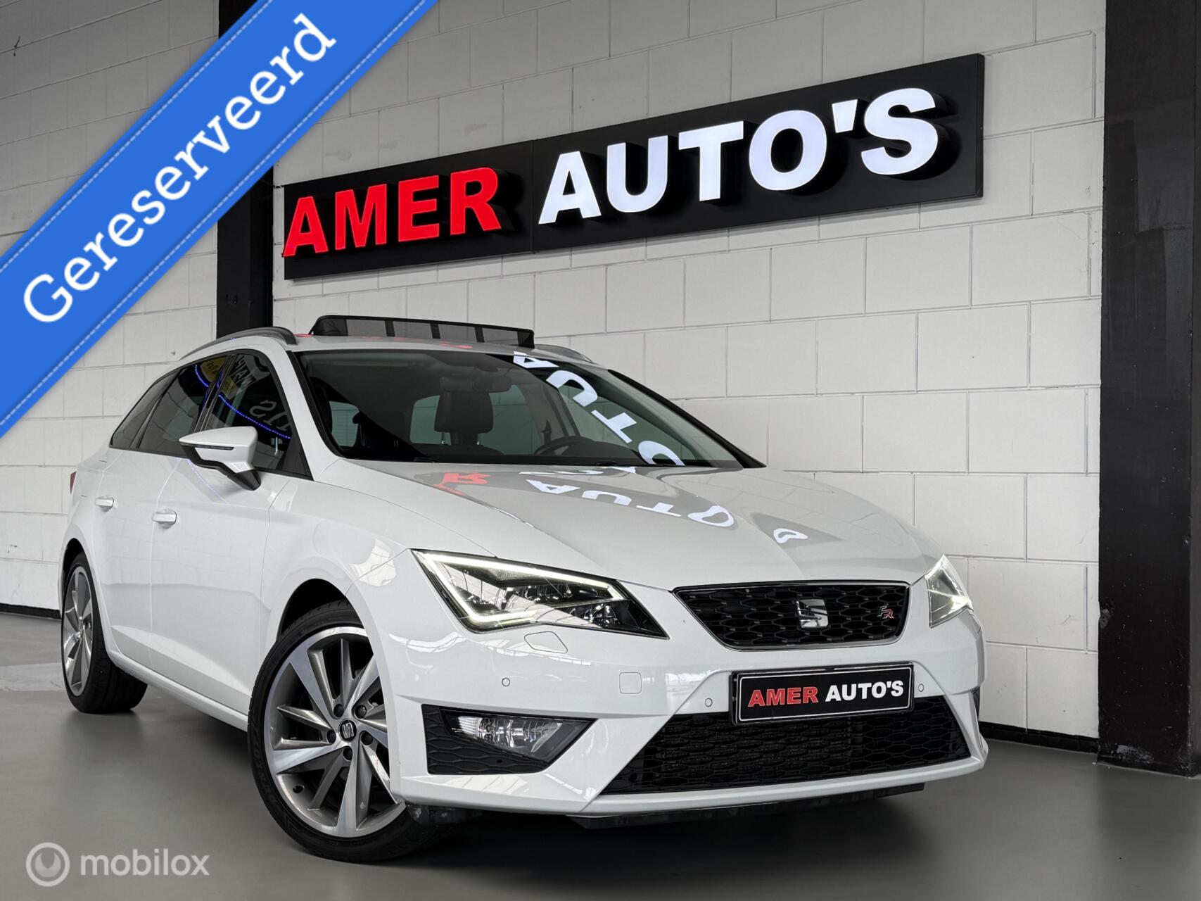 Seat Leon ST FR 1.4 TSI DSG/Panorama/Carplay/Alcantara/TOP!! 2017 - voorkant