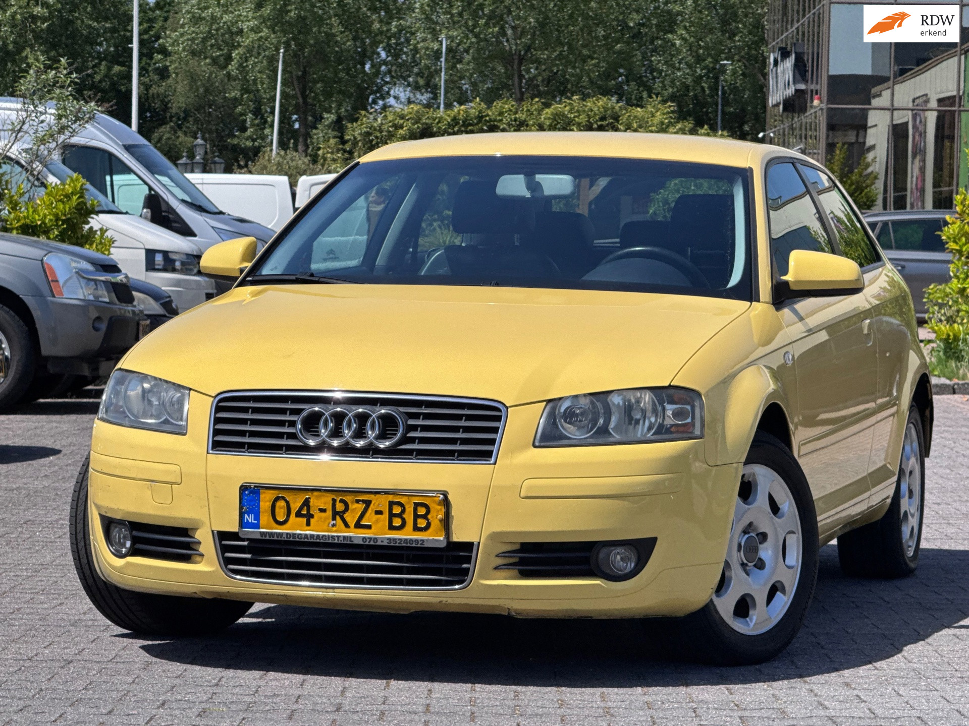 Audi Audi A3 1.6 Ambition Pro Line | Automaat | Leder | Cruise control | Bluethooth | Elektrische spiegels | 2 sleutels | 2004 - voorkant