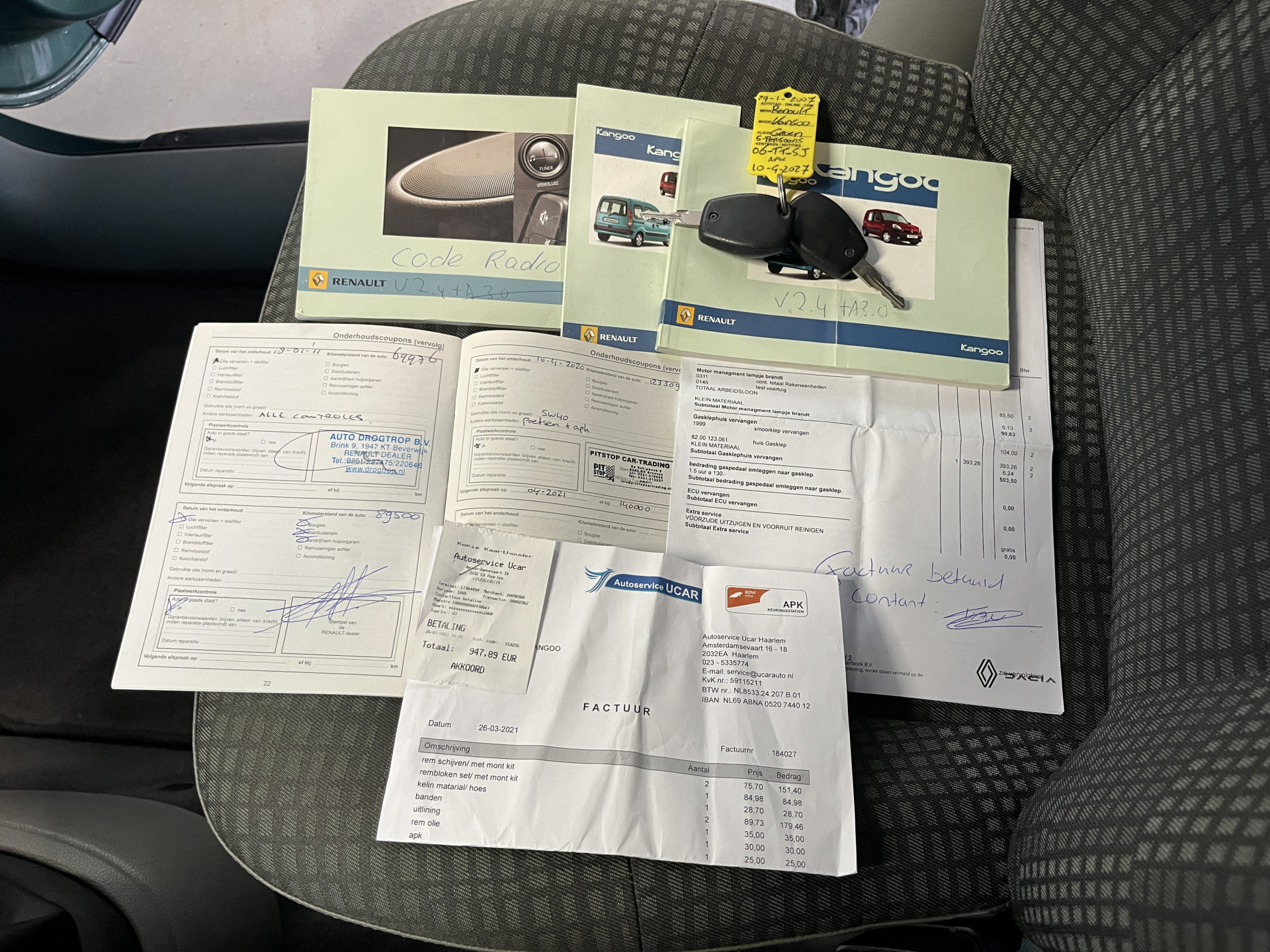 Foto van Renault Kangoo
