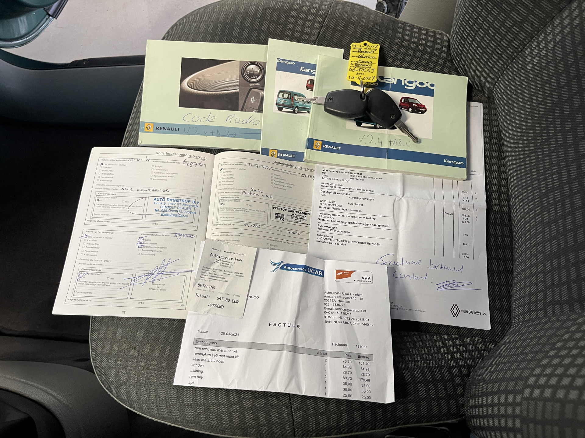 Foto van Renault Kangoo