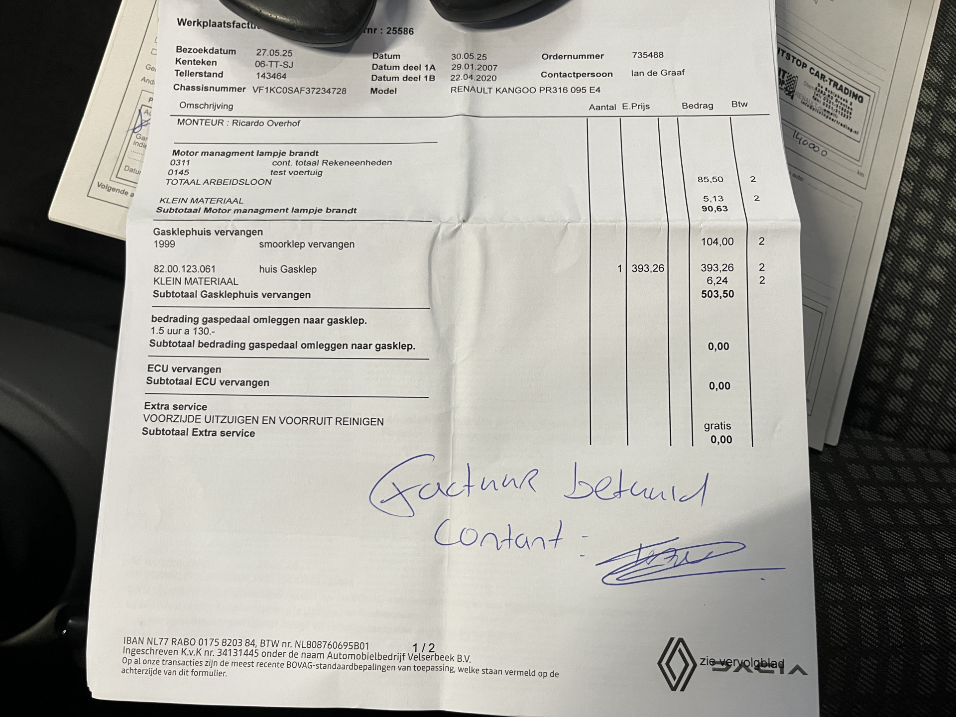 Foto van Renault Kangoo