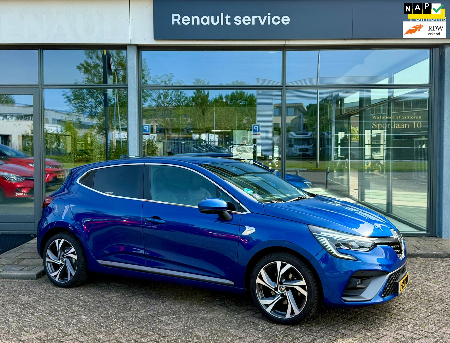 Renault Clio 1.3 TCe R.S. Line Automaat - 360 view - a. camera 2020 - voorkant