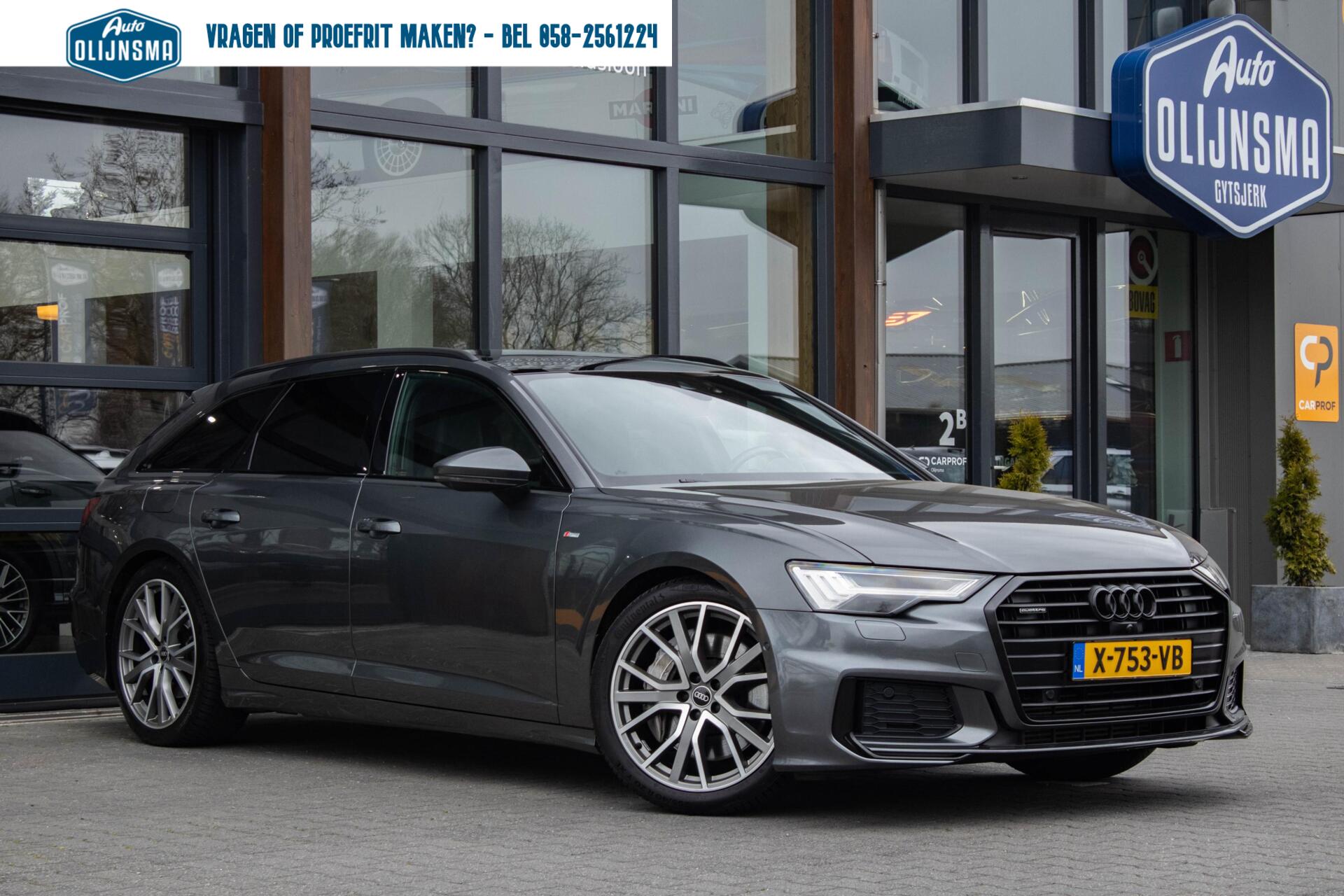 Audi A6 Avant 50 TFSI E 50 TFSI e quattro S edition|PlugInHybride|Leer|ElekTrekhaak 2021 - voorkant