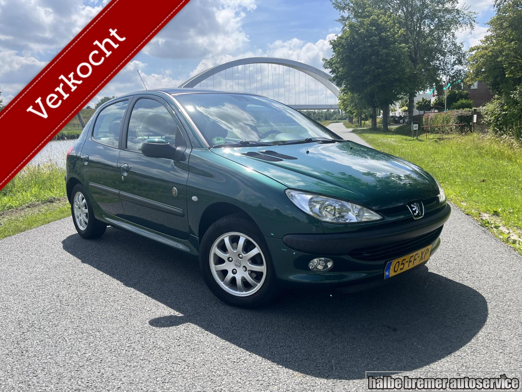 Peugeot 206 1.6 Roland Garros UNIEK! 2000 - voorkant