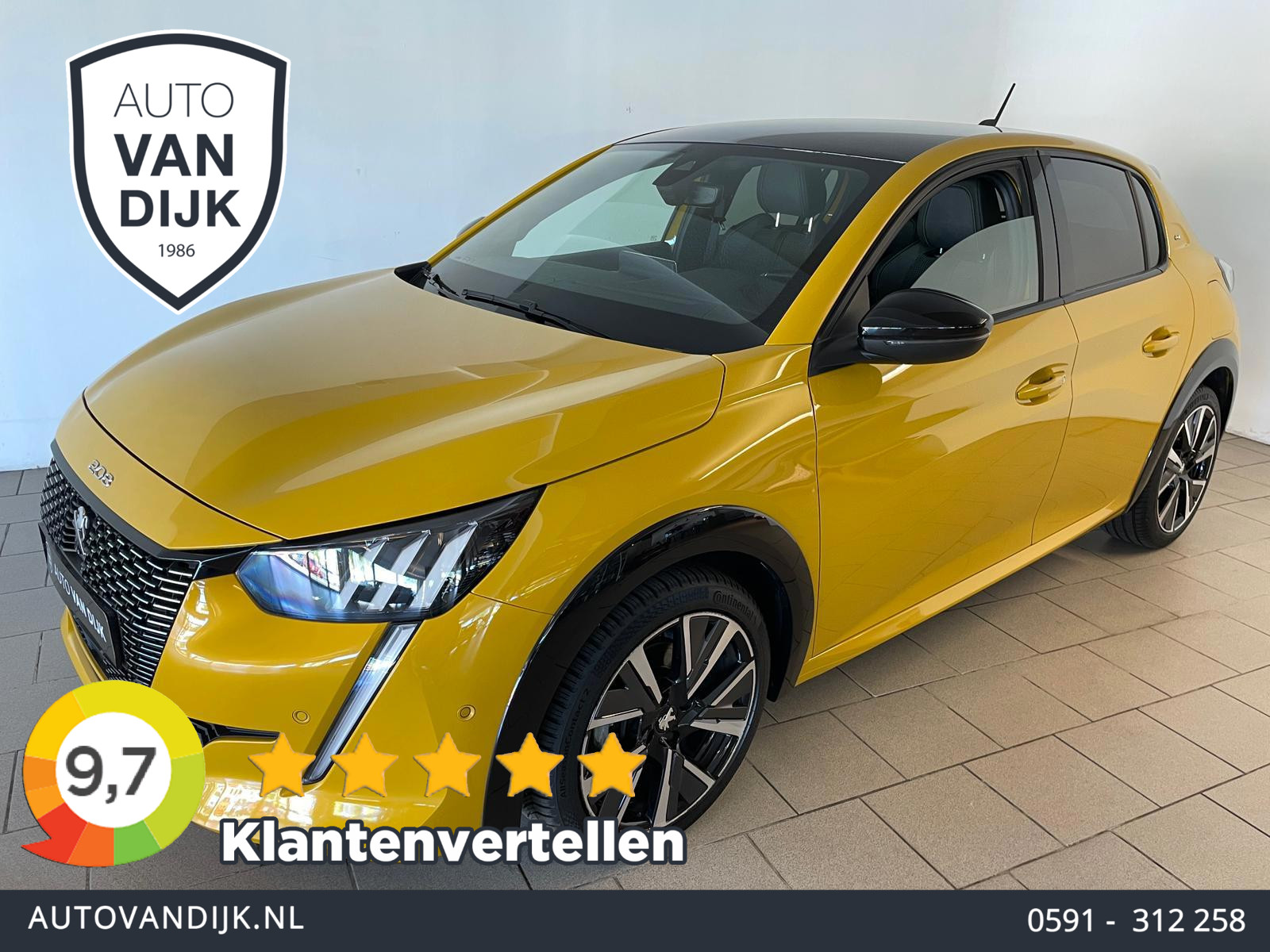 Peugeot 208 1.2 PureTech GT 2021 - voorkant