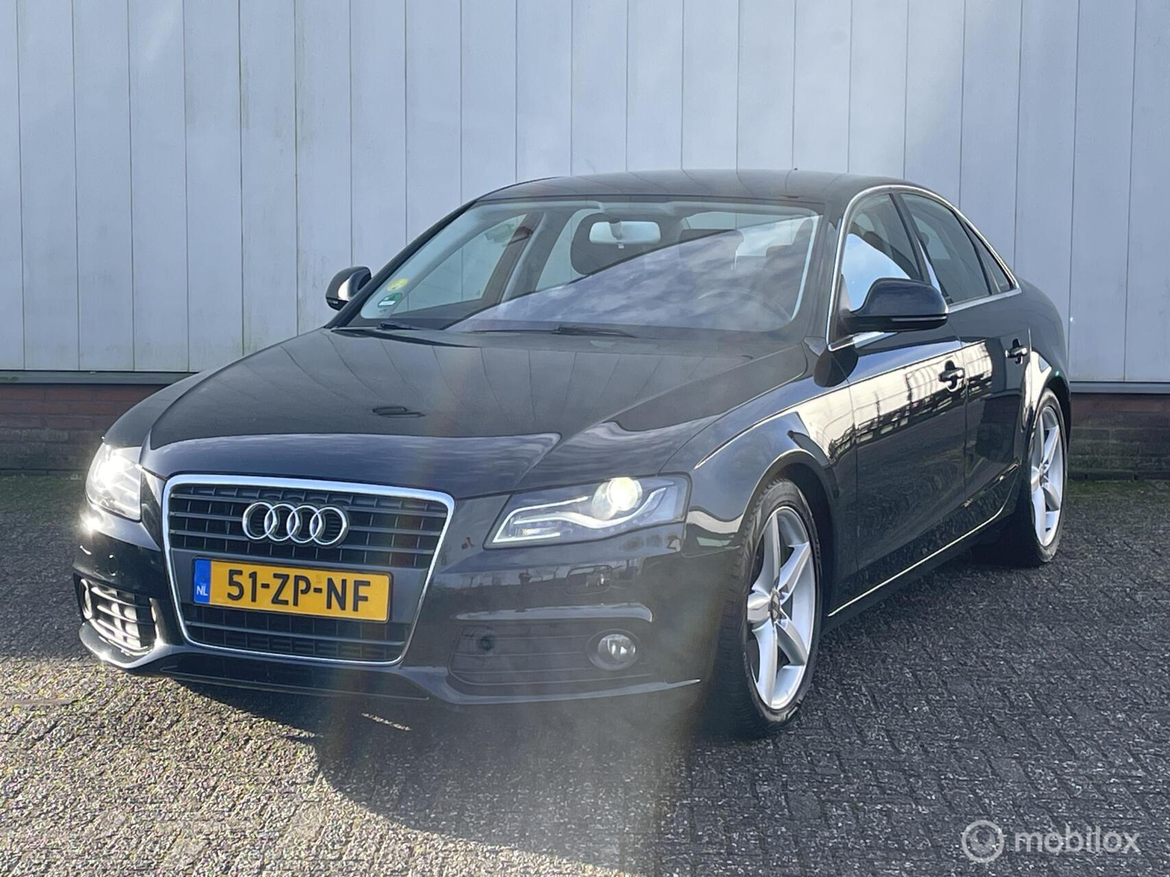 Audi Audi A4 1.8 TFSI Pro Line Business | Bi  Xenon | Climate & Cruise control | Navigatie | Trekhaak | 2008 - voorkant