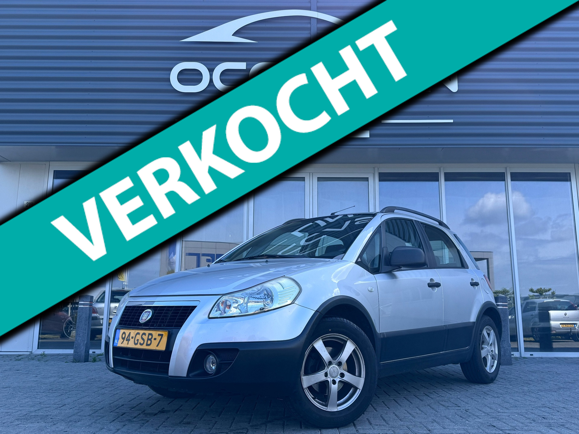 Fiat Fiat Sedici 1.6-16V Dynamic | Carplay | Trekhaak | LM Velgen 2008 - voorkant