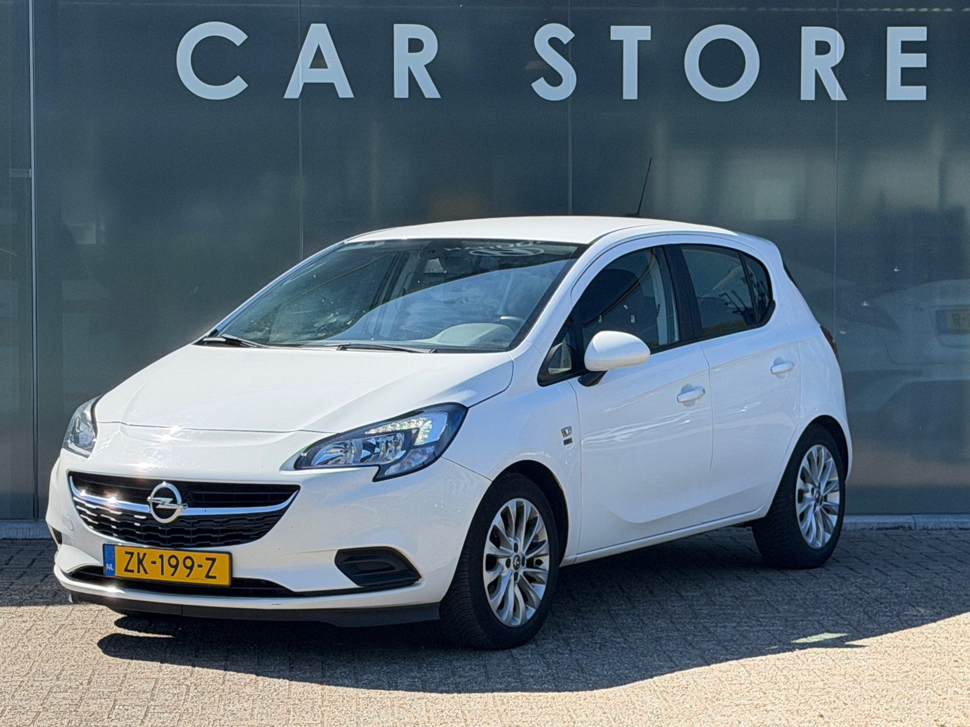 Opel Corsa-e 1.0 Turbo 120 Jaar Edition 2019 - voorkant