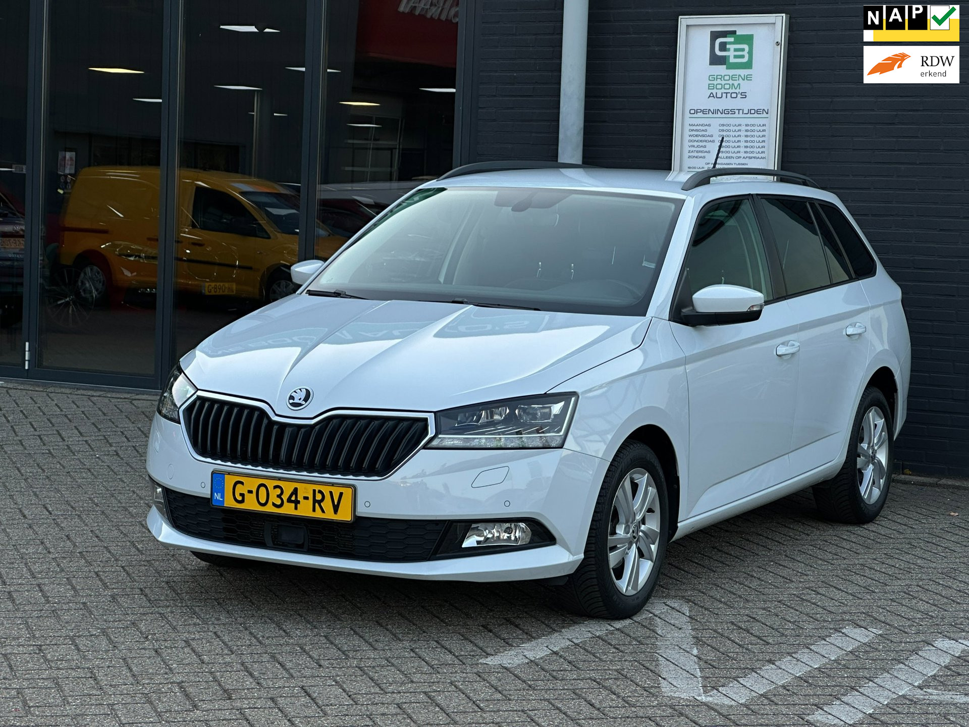 Skoda Fabia 1.0 TSI Style/1STE EG/Navi/CAMERA/TREK HAAK!! 2019 - voorkant