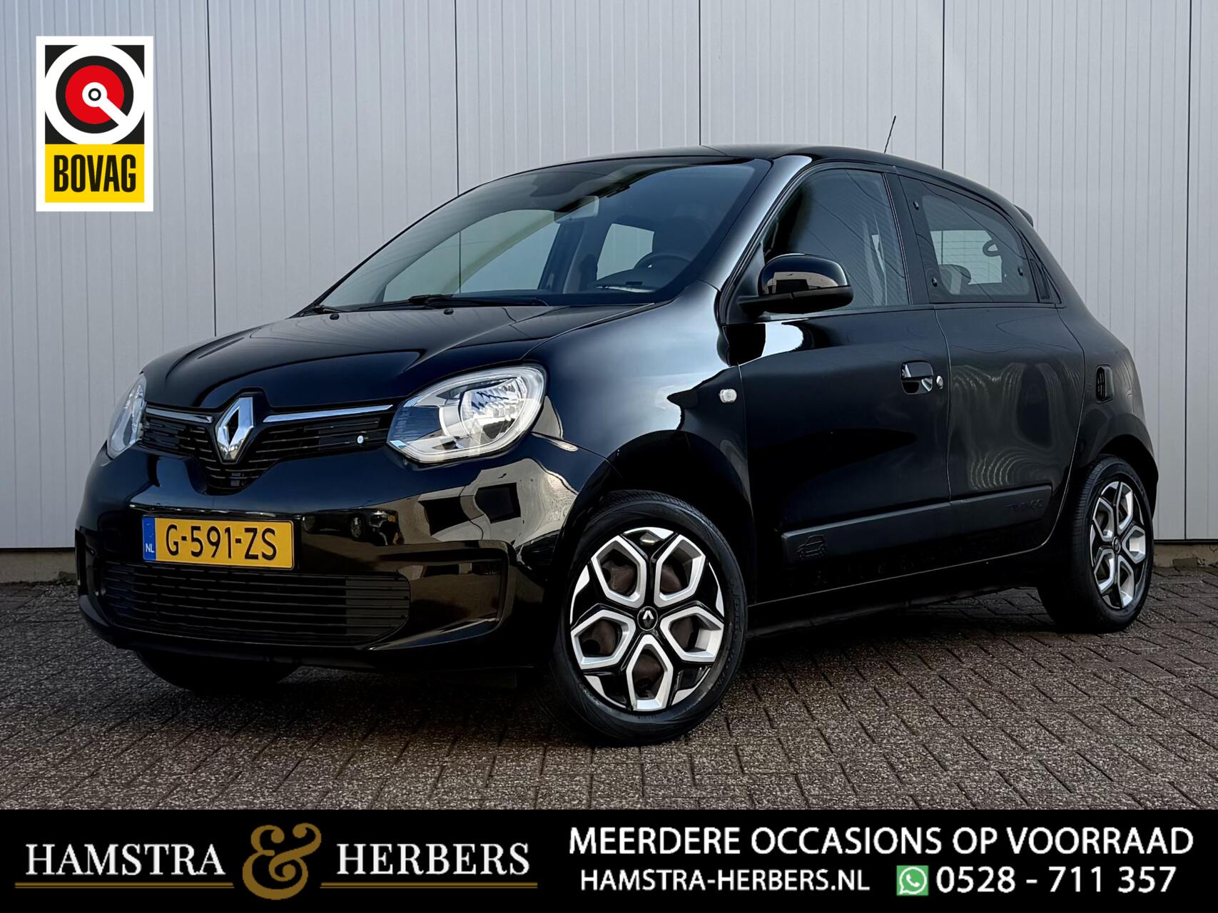 Renault Twingo 1.0 SCe Collection zwart 2019 - voorkant