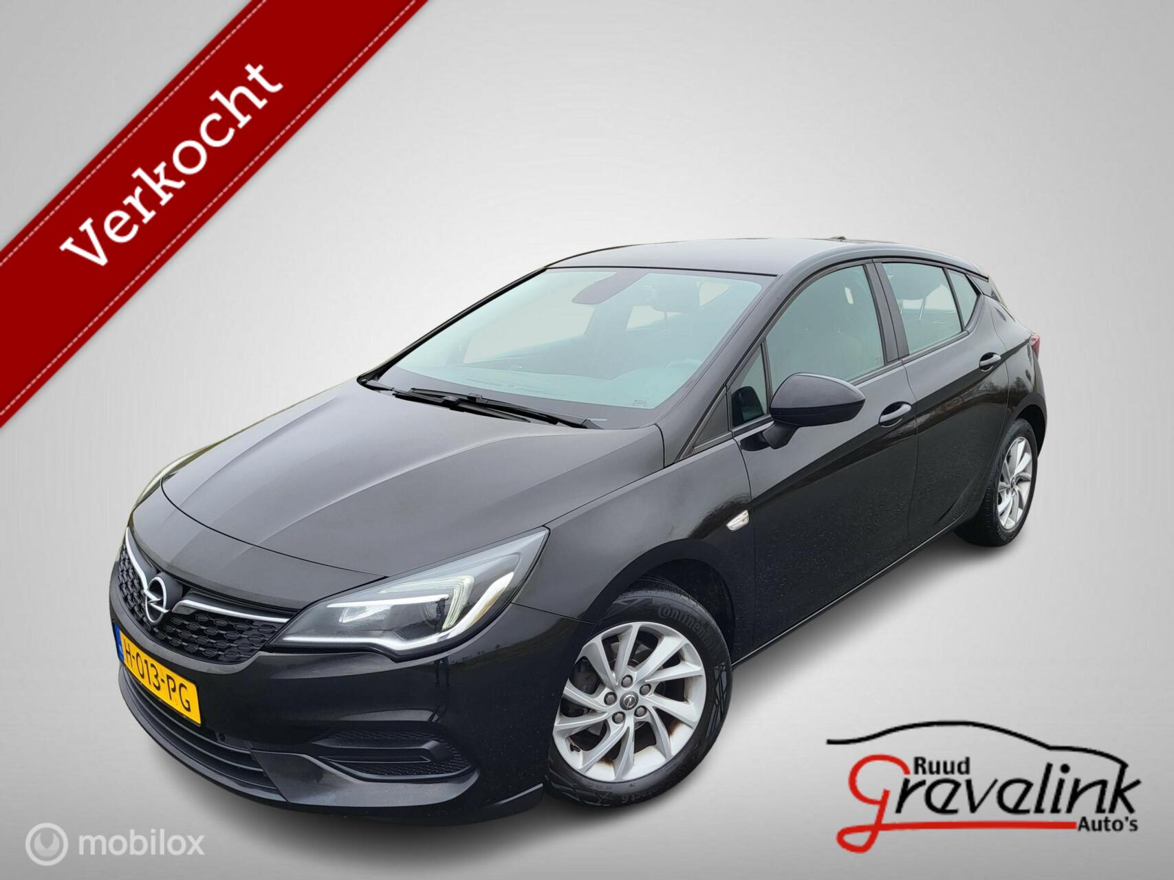 Opel Astra 5Drs 1.2 110 PK H6 Edition Navigatie 16"Velgen Parkeersensoren 2020 - voorkant