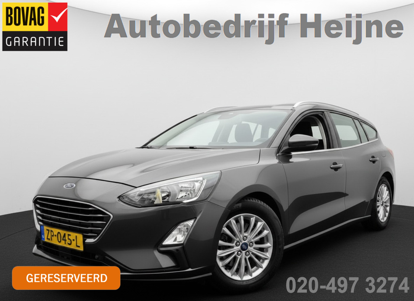 Ford Focus 1.5 ECOBOOST 150PK TITANIUM BUSINESS 2019 - voorkant