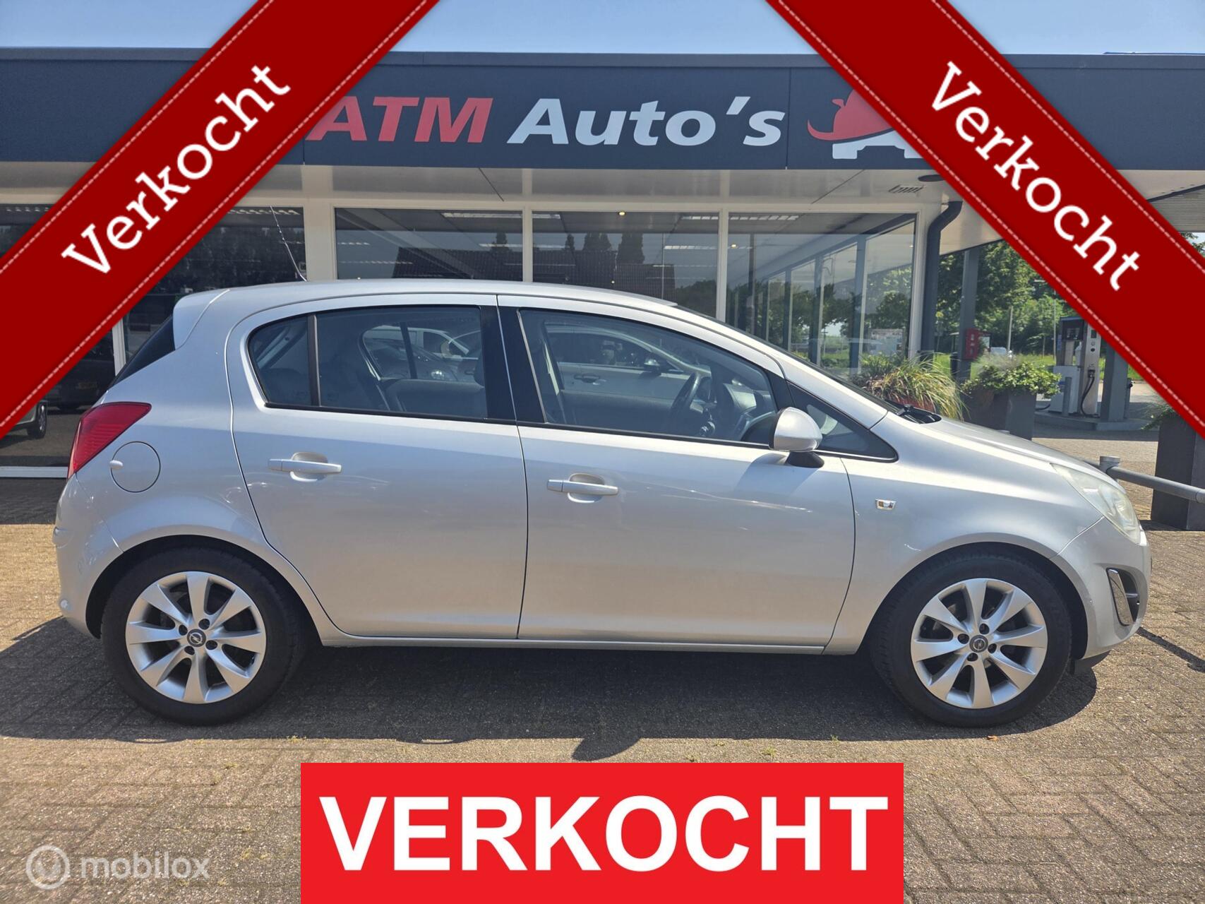 Opel Corsa 1.4-16V 5Drs Airco Cruise Trekhaak LMV Apk 2012 - voorkant