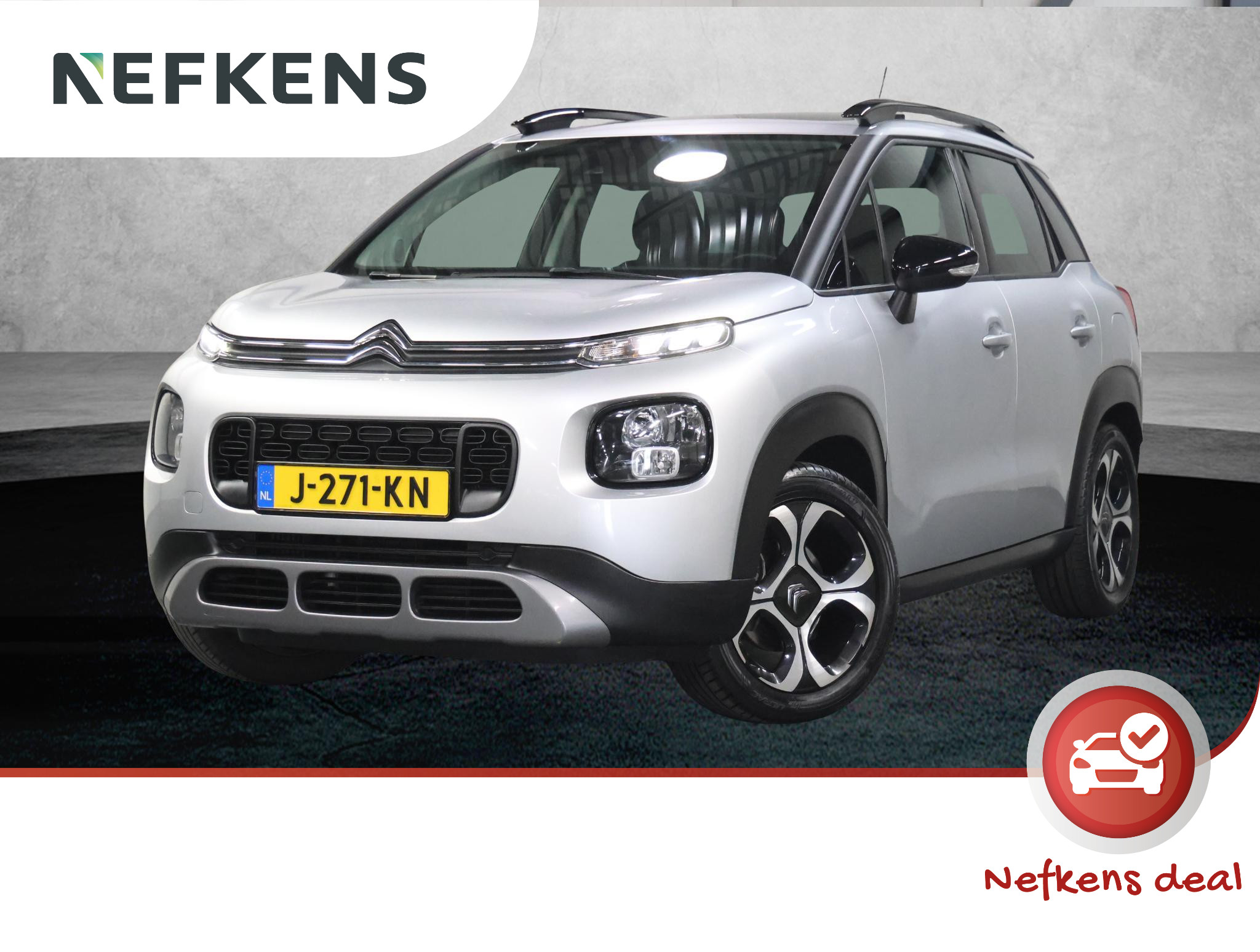 Citroen C3 Aircross 1.2 110PK S&S Shine 2019 - voorkant