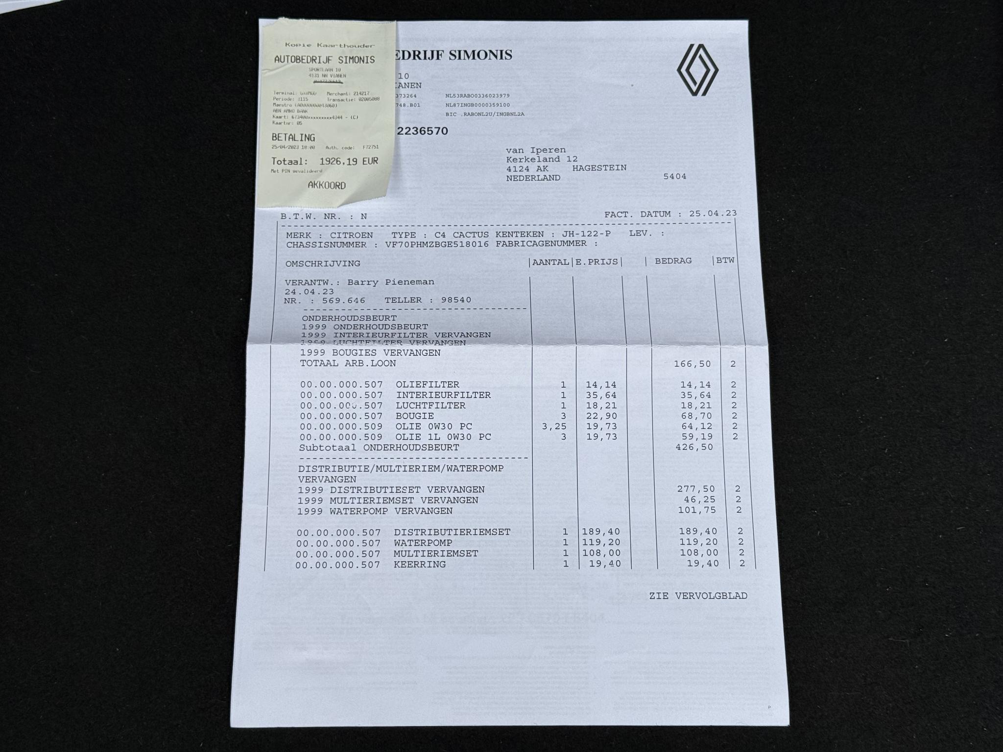 Foto van Citroen C4 Cactus