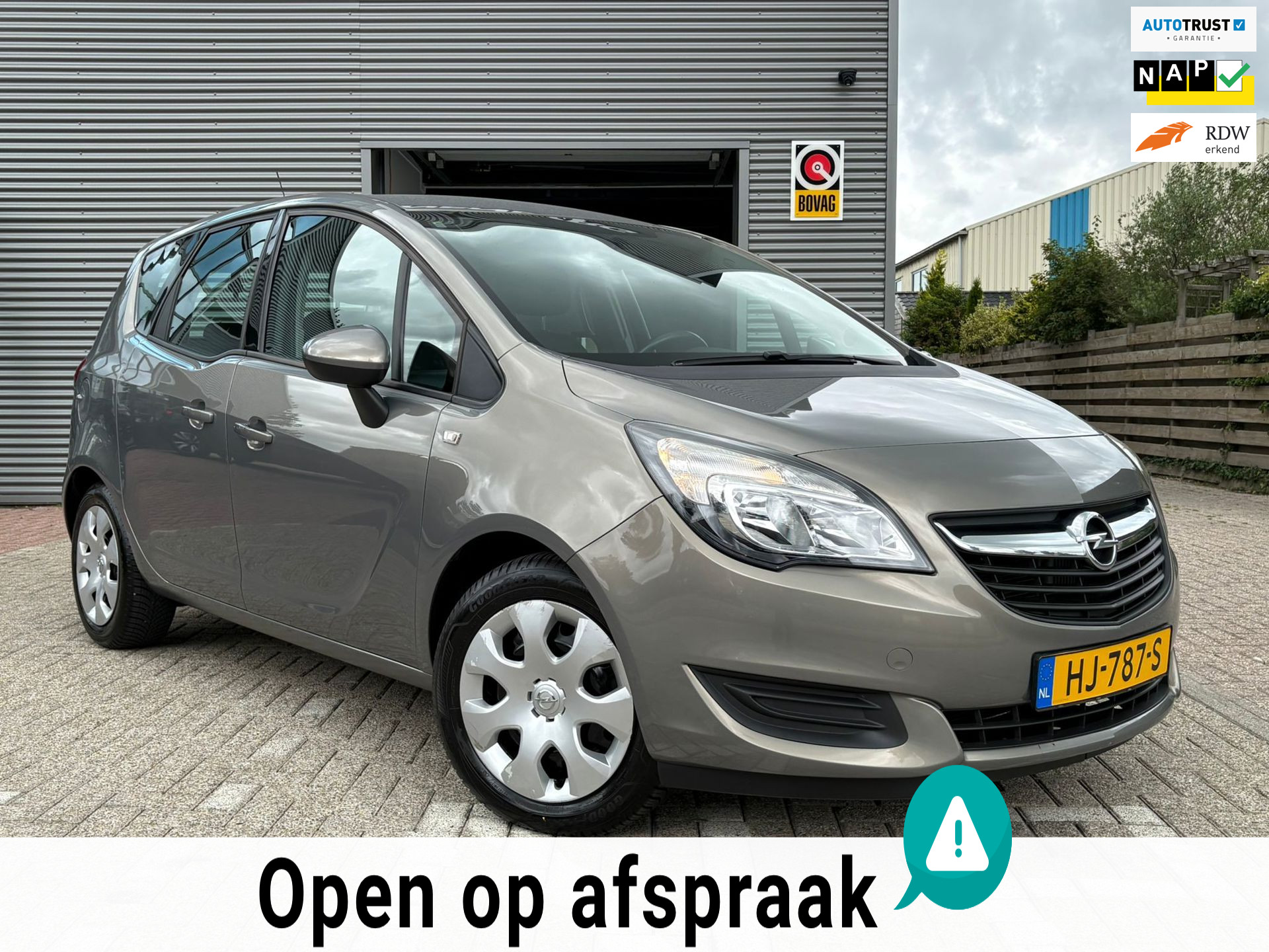 Opel Meriva 1.4 Turbo Edition NIEUWE APK 2015 - voorkant