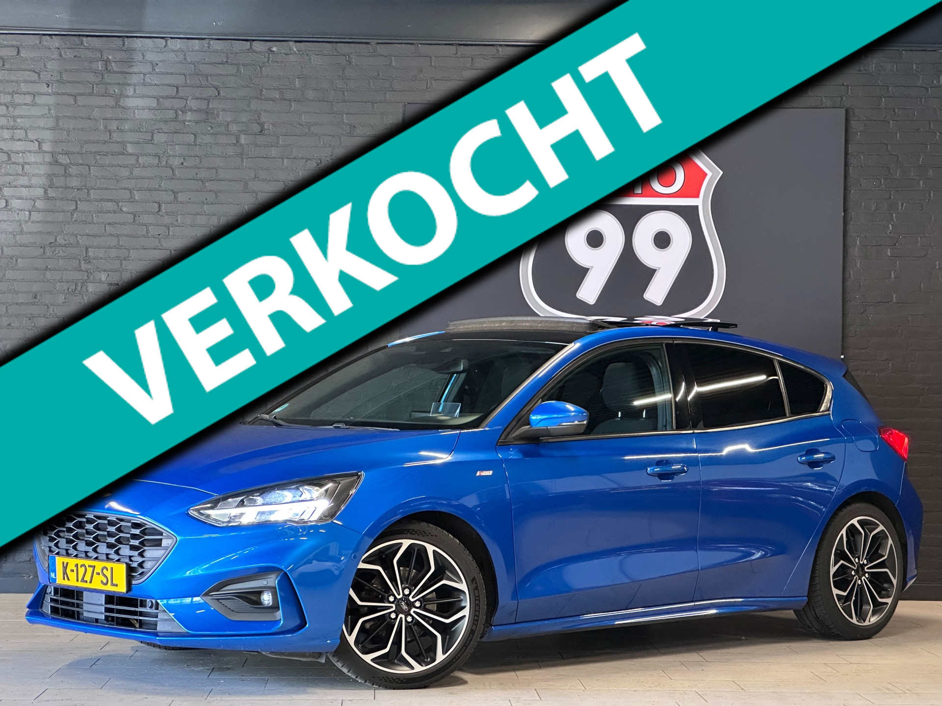 Ford Focus 1.0 EcoBoost ST Line Business FULL OPTIONS / PANO / CLIMA / B&O / ST-LINE 2018 - voorkant