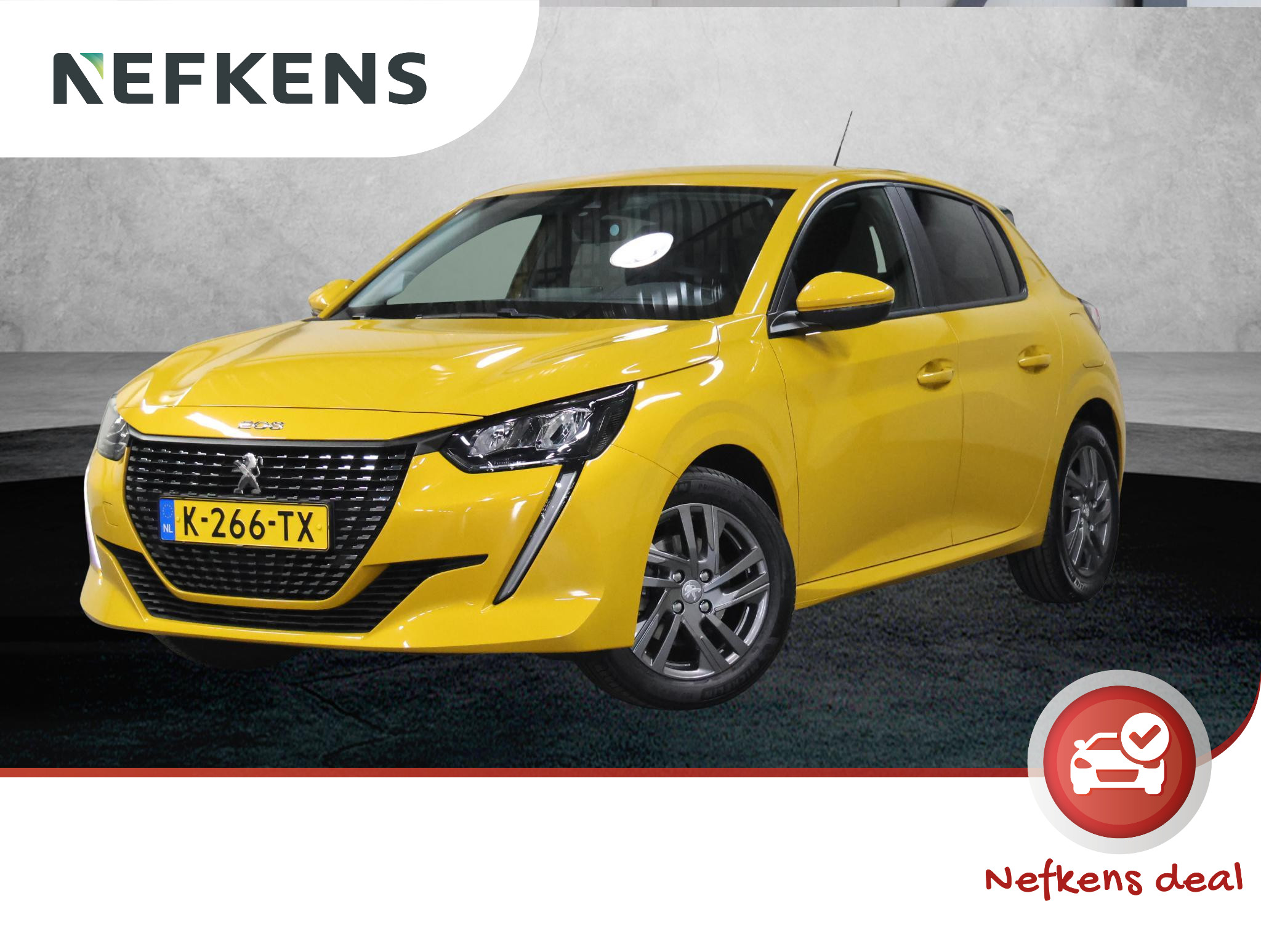Peugeot 208 1.2 100PK Active Pack 2021 - voorkant