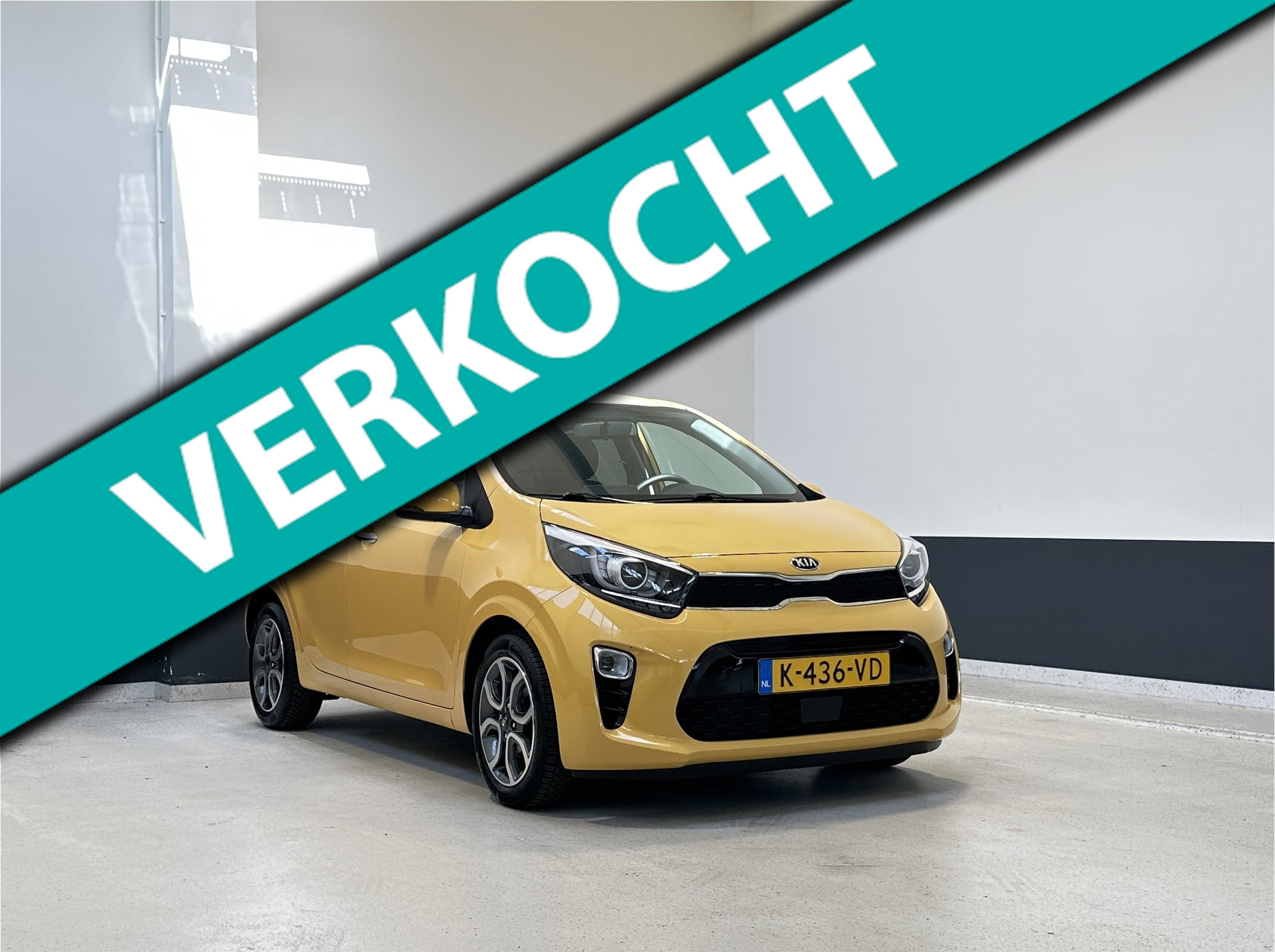 Kia Picanto 1.0 DPi DynamicPlusLine | Apple Carplay/Android auto | Climate control | Camera | NL | 1 Eig | 2021 - voorkant
