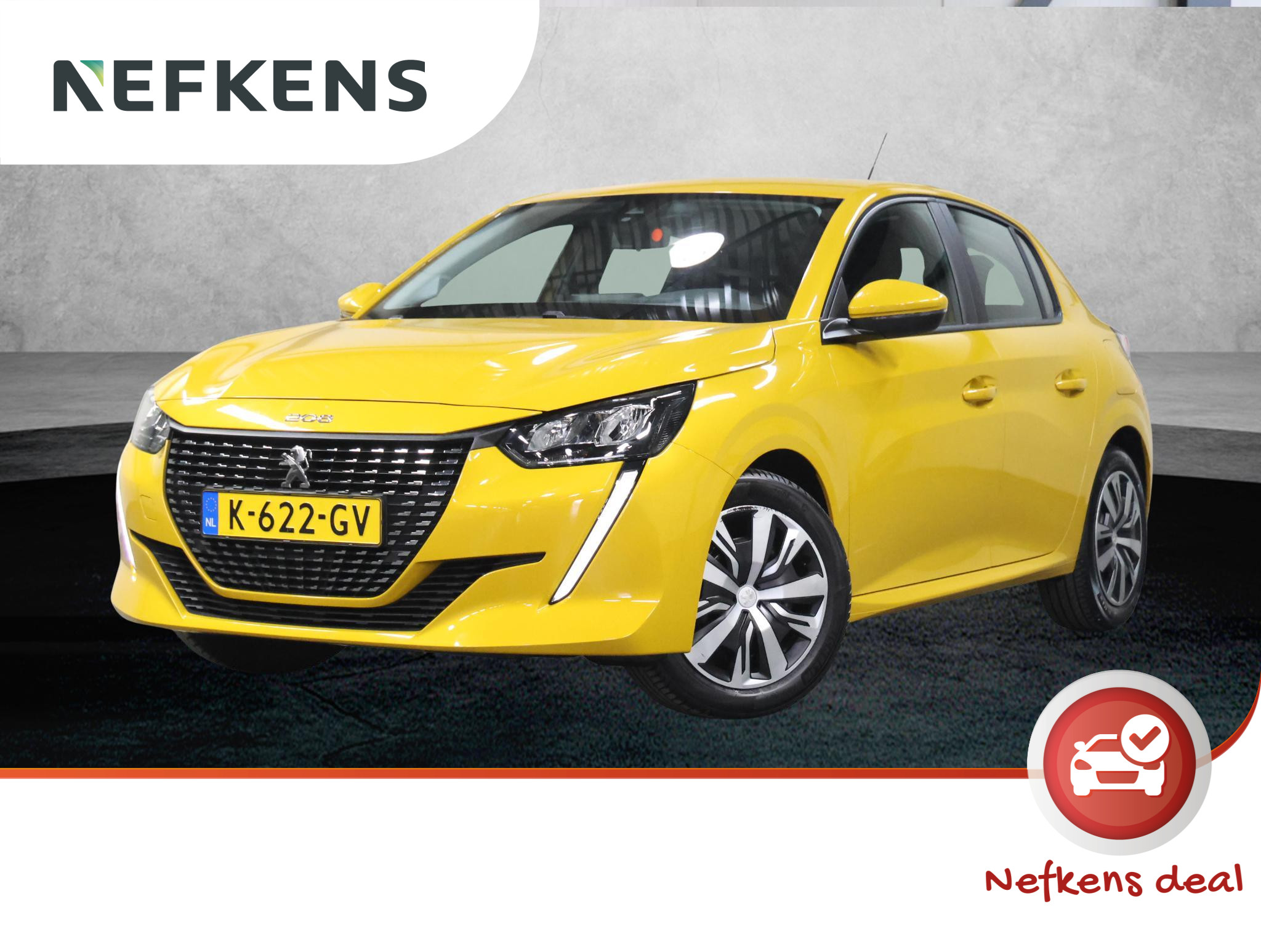 Peugeot 208 1.2 PureTech Active 2021 - voorkant