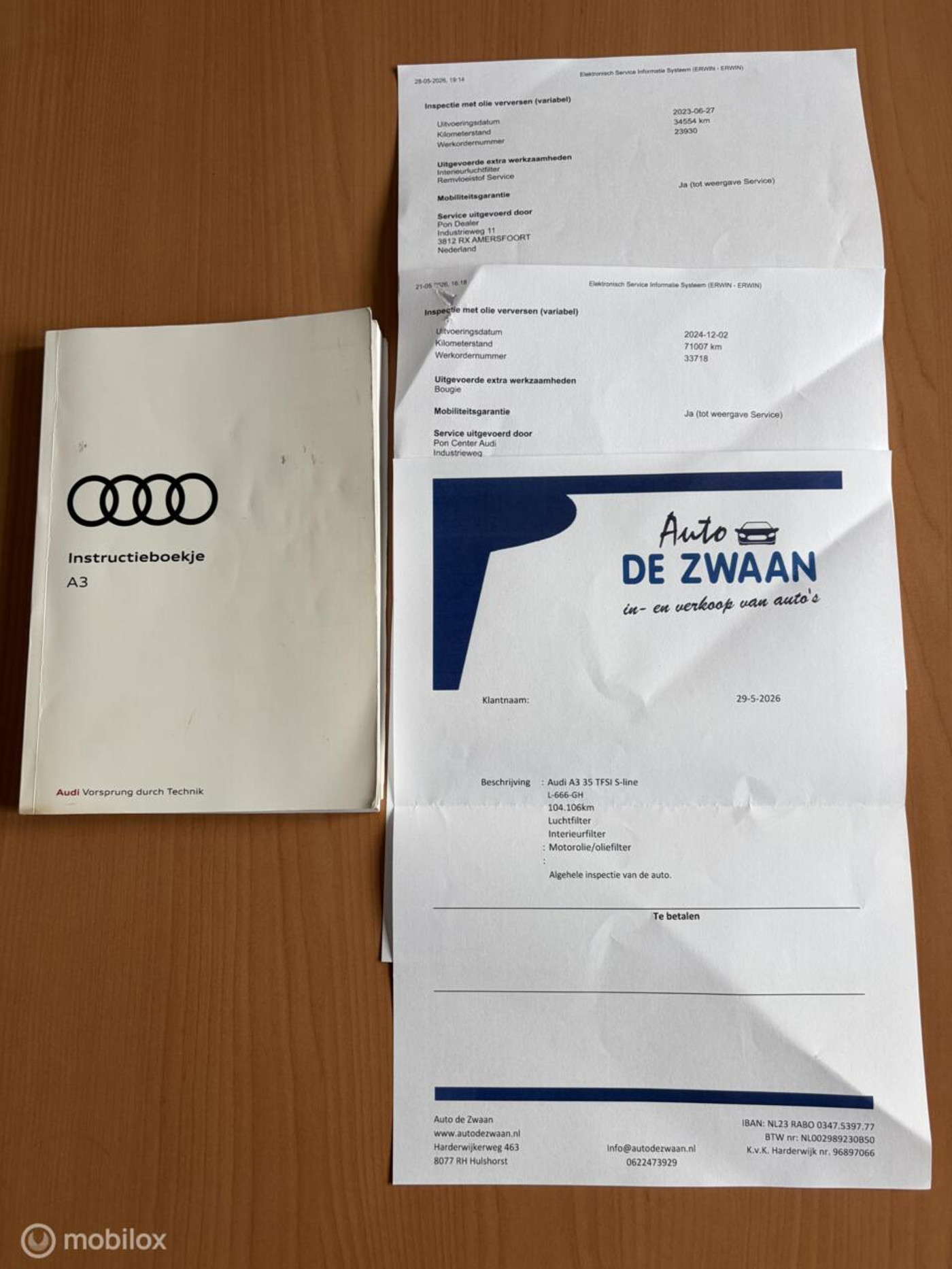 Foto van Audi A3 Sportback