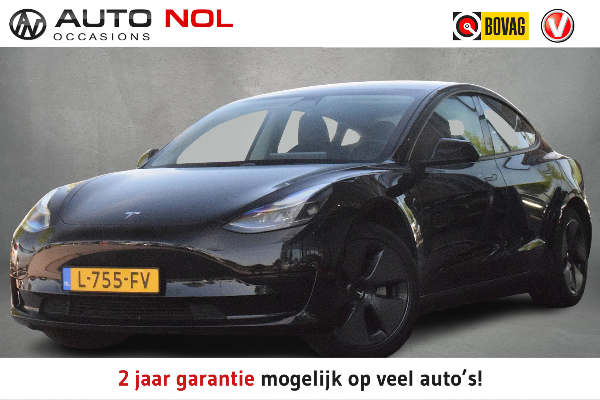 Tesla Model 3 Standard RWD Plus 60 kWh 2021 - voorkant