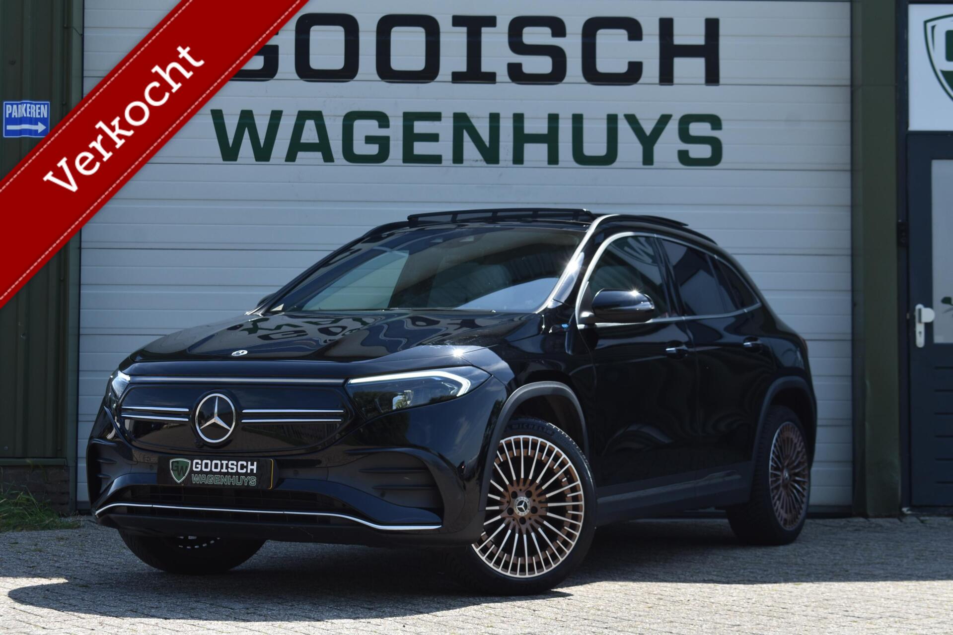 Mercedes-Benz Eqa 250 250 Business Solution AMG 67 kWh | Pano | Sfeerverlichting | Leder | 97% SOH | 2021 - voorkant