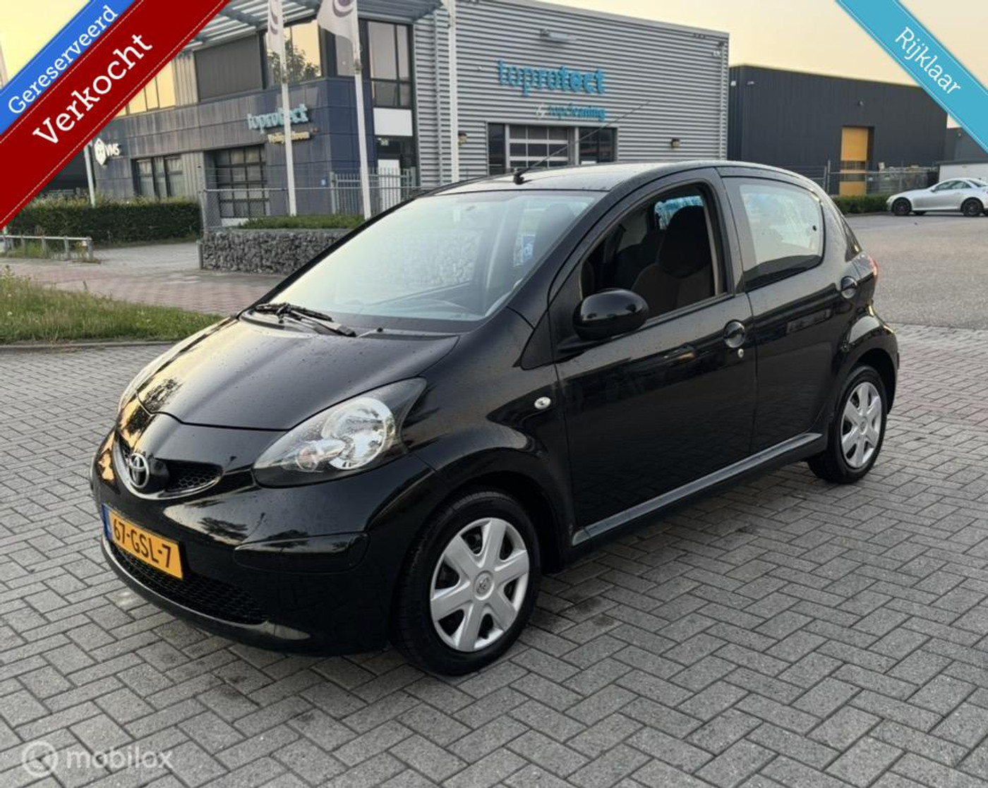 Toyota Toyota Aygo 1.0-12V + | Airco | Elek. ramen 2008 - voorkant