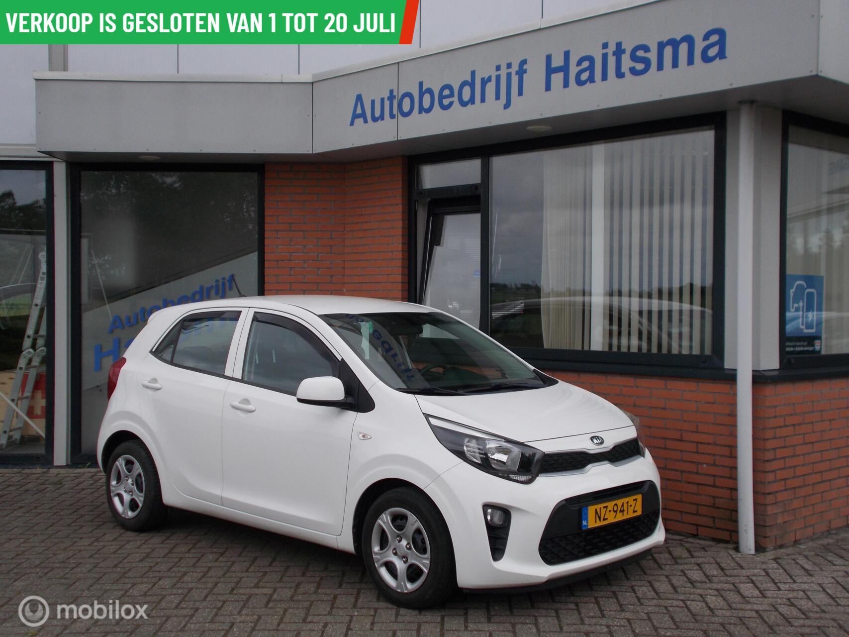 Kia Picanto 1.0 CVVT ComfortLine Airco | Cruise | El.Ramen 2017 - voorkant