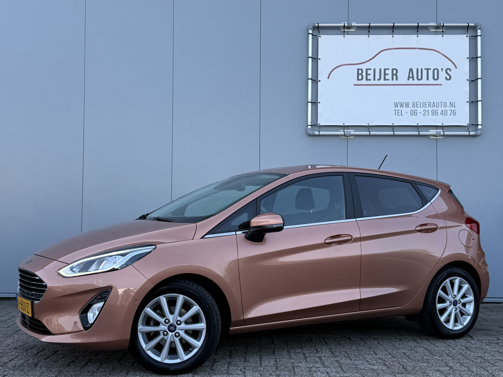 Ford Fiesta 1.0 EcoBoost Titanium 2017 - voorkant