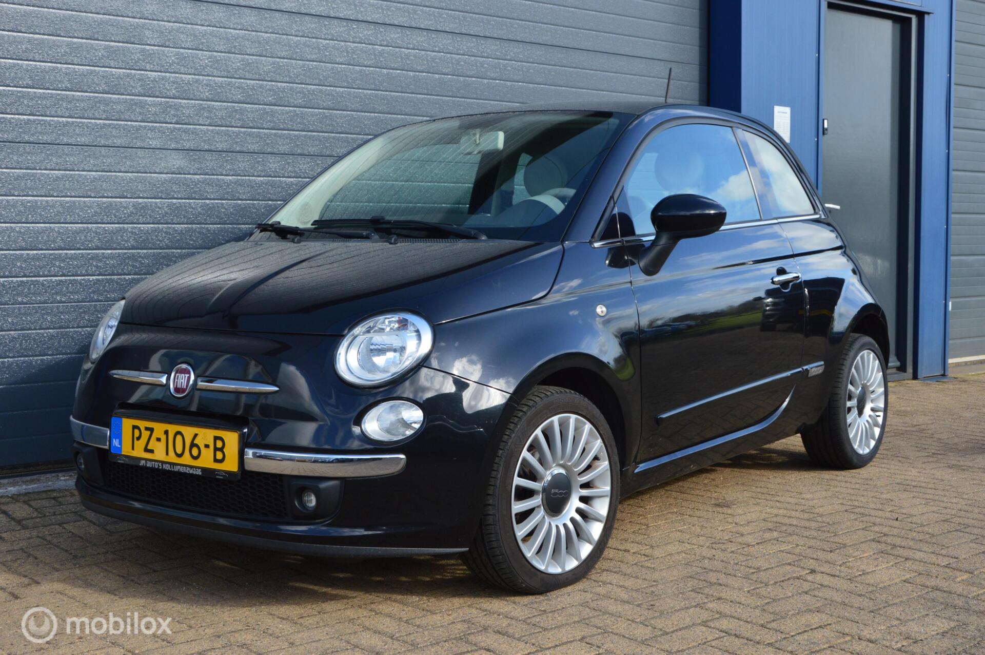 Fiat Fiat 500 1.2 Lounge,Panodak 2013 - voorkant