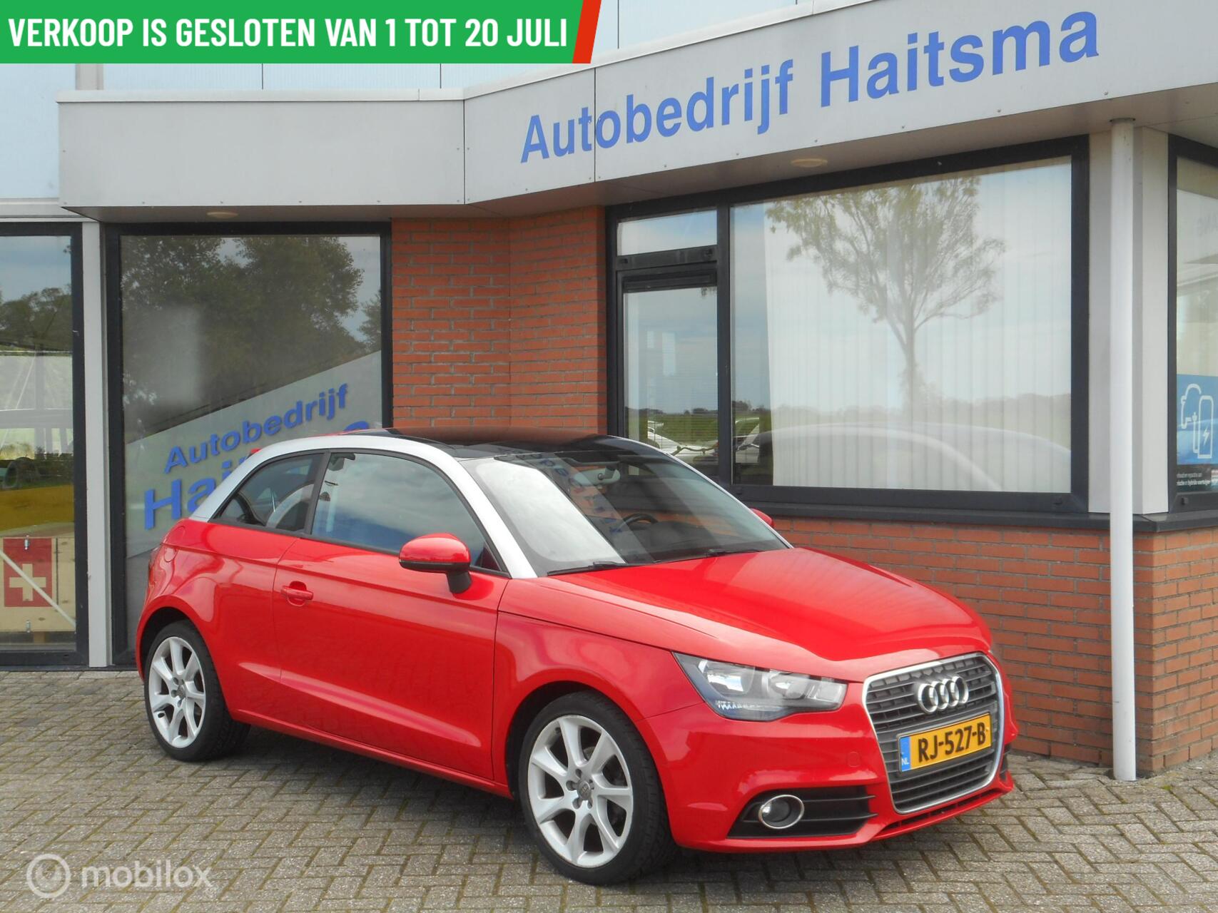 Audi A1 1.2 TFSI Ambition Pro Line Bus. Schuifdak | Airco 2010 - voorkant
