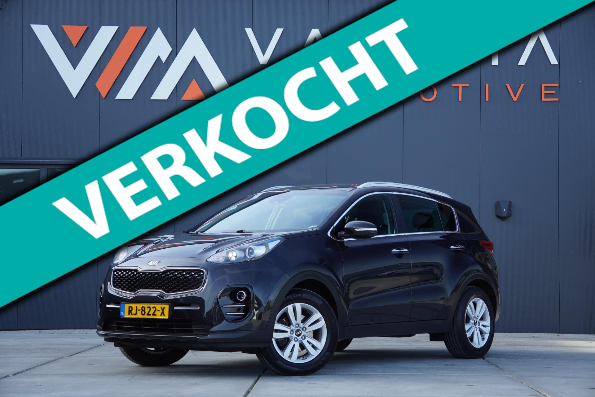 Kia Sportage 1.6 GDI DynamicLine SUV 2018 Clima Airco Cruise Control Carplay Camera Navigatie Lane assist 2018 - voorkant