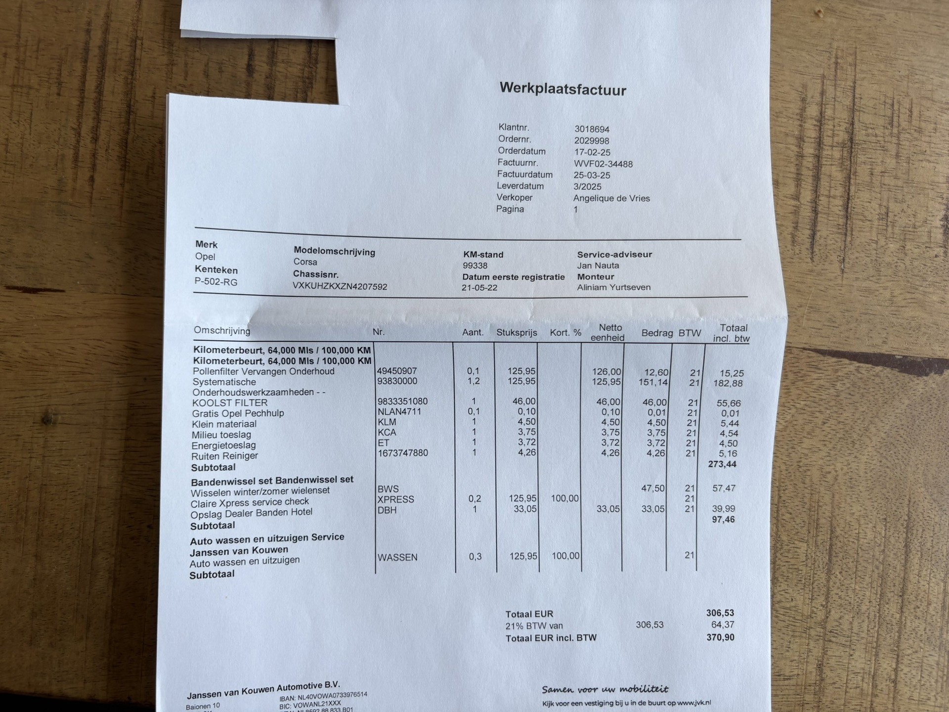 Foto van Opel Corsa