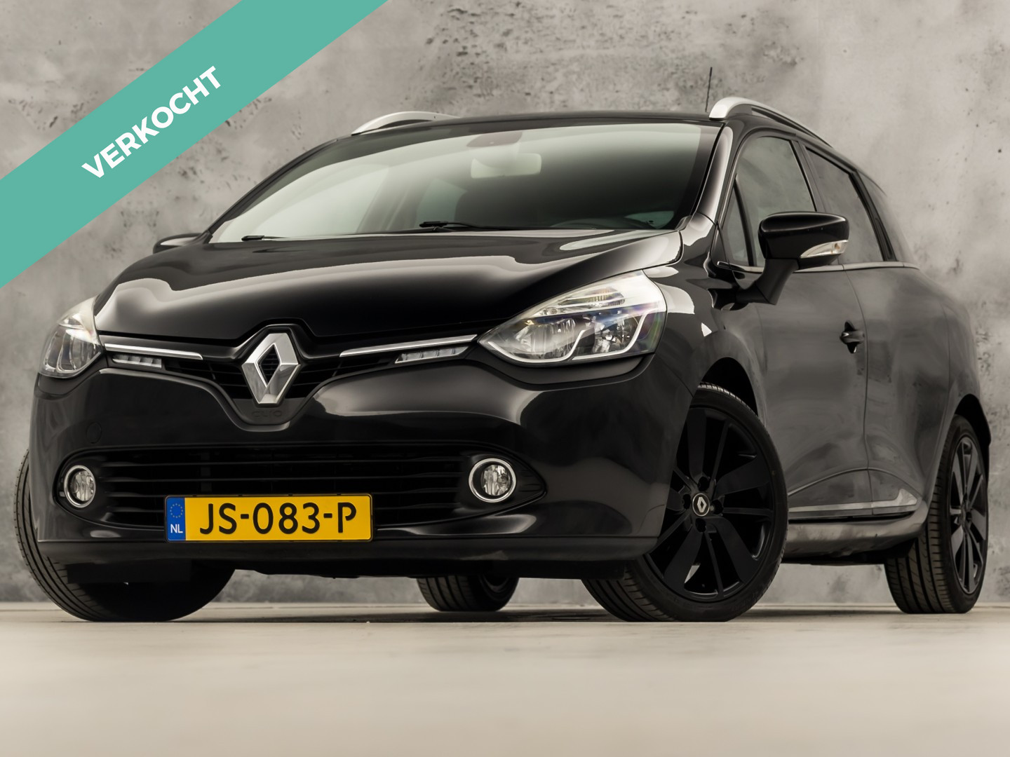Renault Clio 1.2 Black Iconic 2016 - voorkant