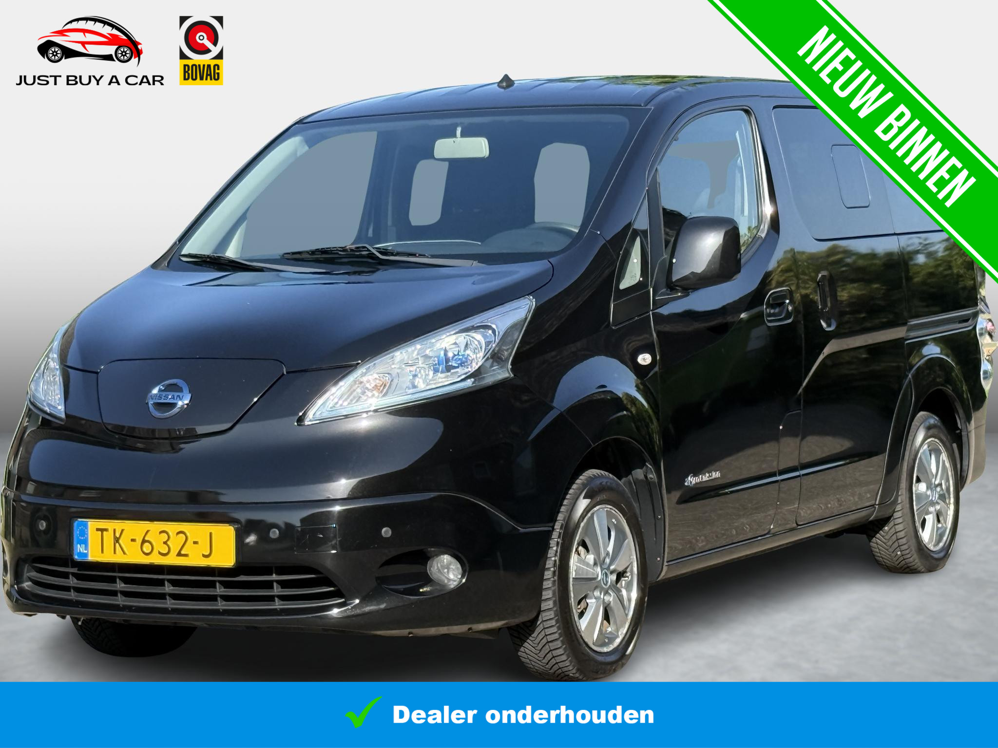 Nissan Nissan E-nv200 40 kWh 2.Zero Edition 7p 2018 - voorkant