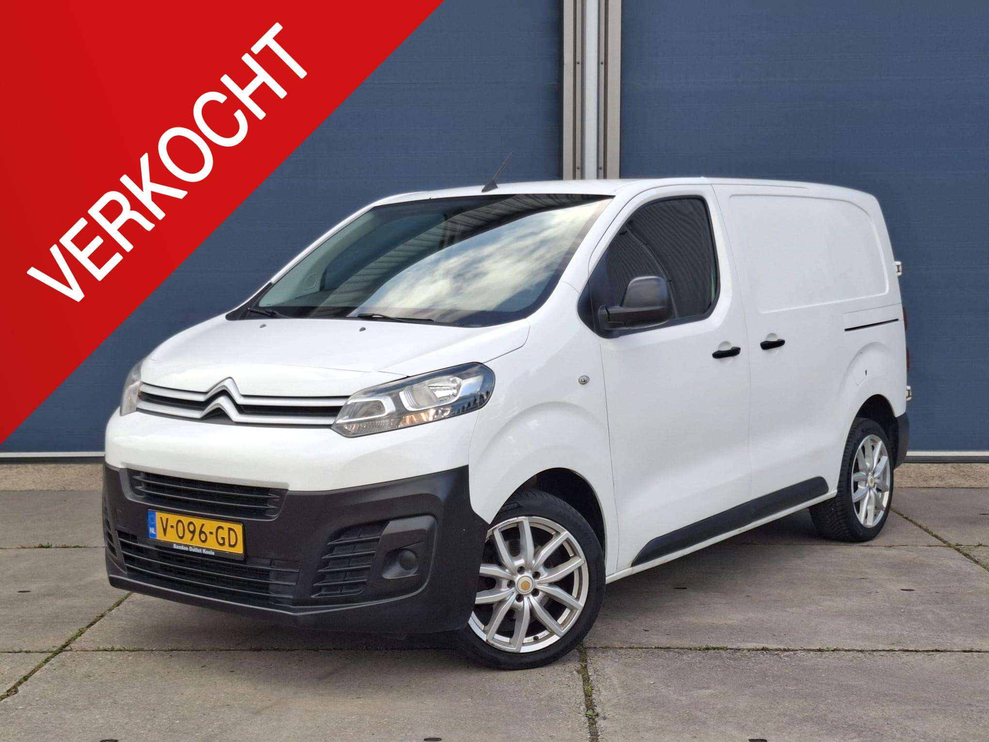 Citroen Jumpy 1.6 BlueHDI 95 Club XS 2017 - voorkant