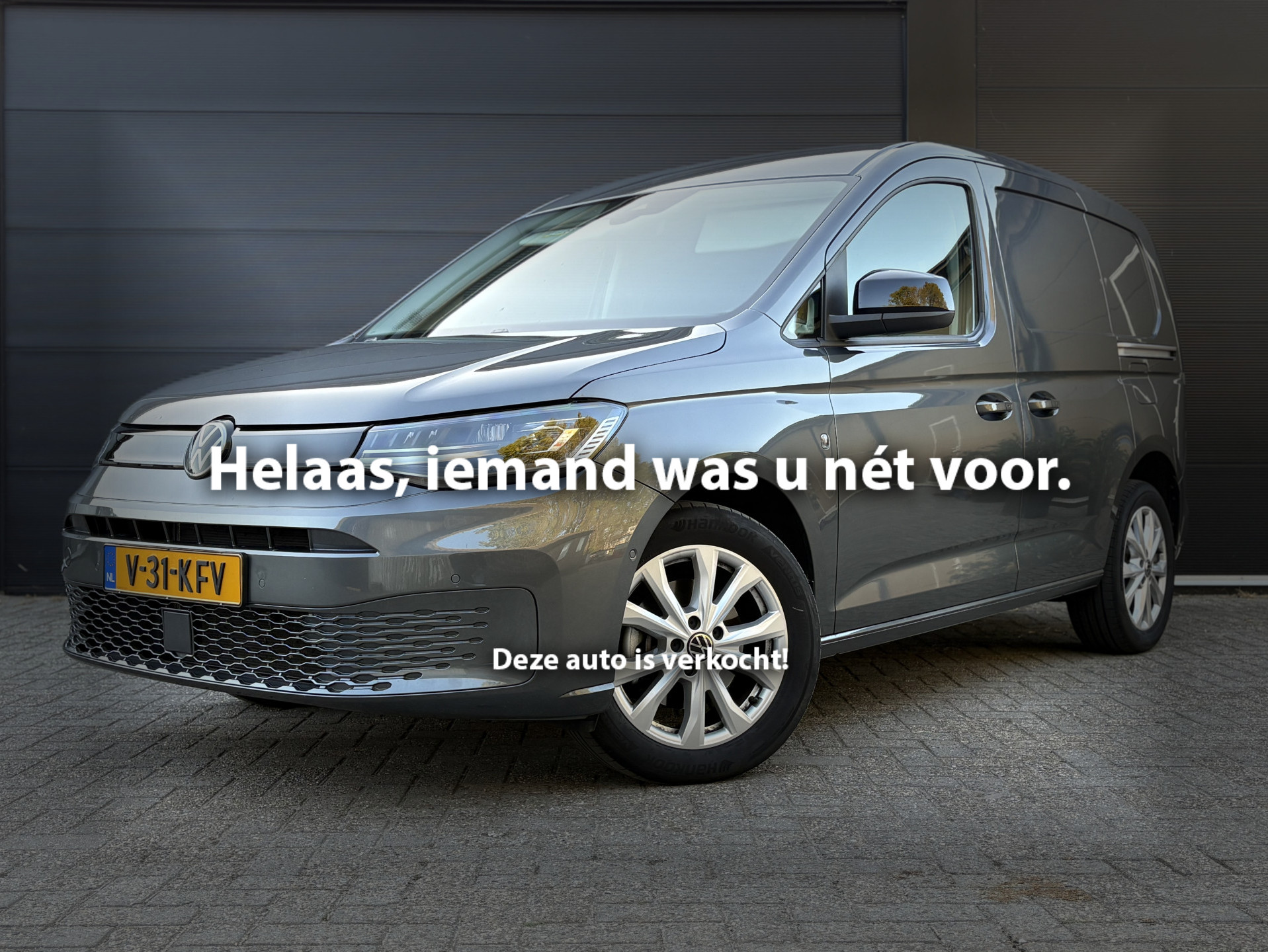 Volkswagen Caddy Modified Partition Wall 2.0 TDI Style DSG | 2x schuifdeur | ACC | LED | Blindspot | Keyless | Trekhaak | NL-auto 2024 - voorkant