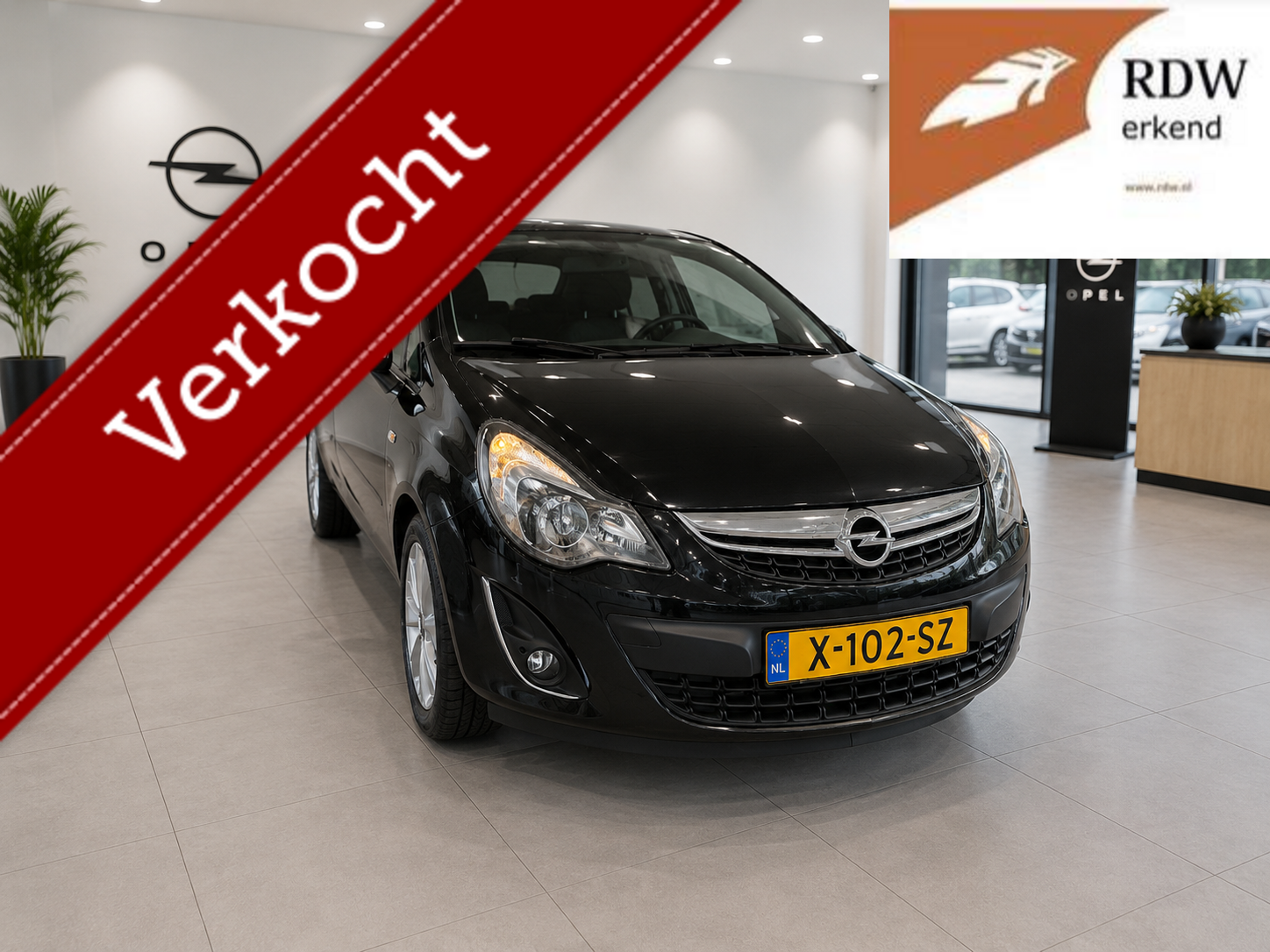 Opel Corsa 1.4-16V 5Drs Design Ed. Navi/PDC/Stoel-Stuur verw 2013 - voorkant