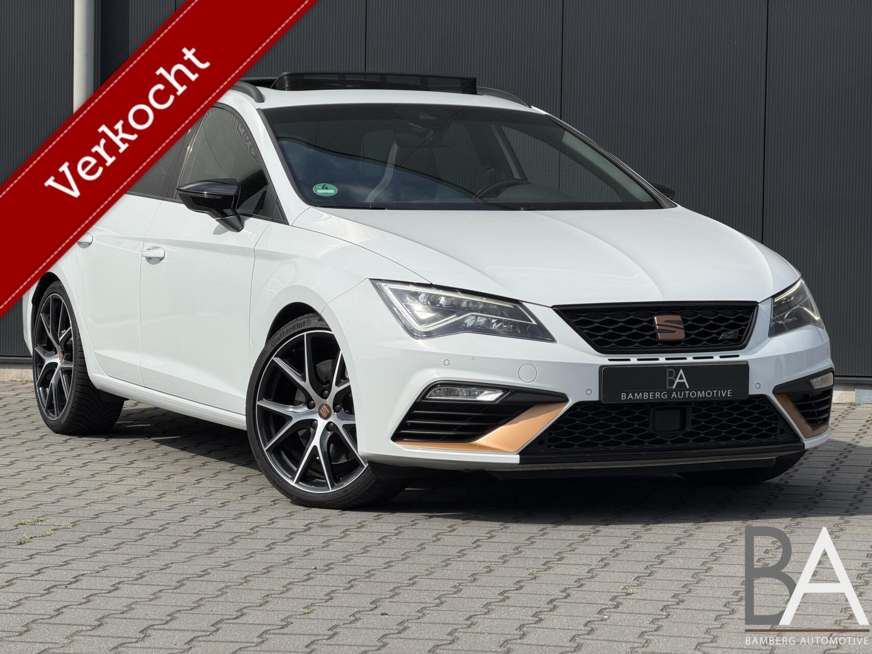 Seat Leon ST 2.0 TSI CUPRA|Beats|ACC|lane|key-less|panorama 2019 - voorkant